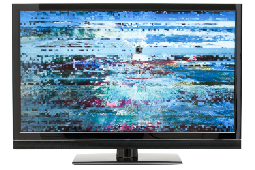 Digital LCD TV Distortion