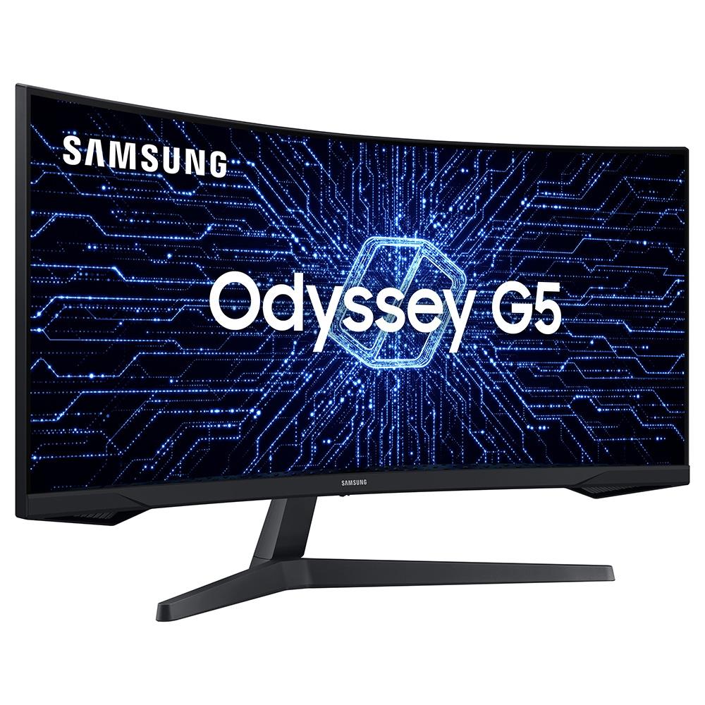 34" Samsung Odyssey LC34G55TWWPXXU Curved 4K HDR Gaming Monitor TV - Electronic World TV