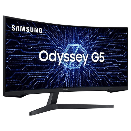 34" Samsung Odyssey LC34G55TWWPXXU Curved 4K HDR Gaming Monitor TV - Electronic World TV