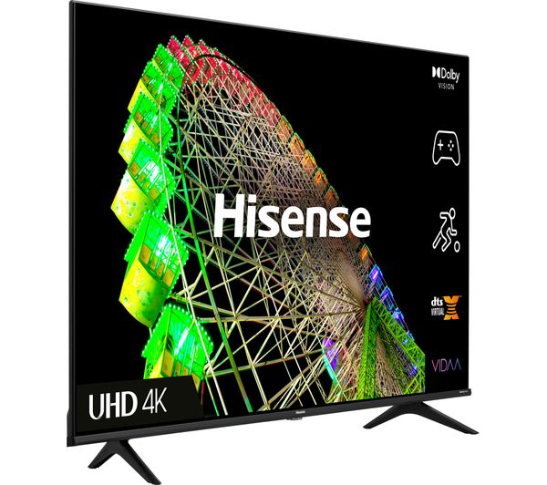 50" Hisense 50A6BGTUK 4K HDR Freeview Play Smart LED TV - Electronic World TV