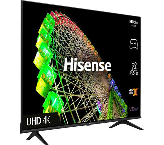 50" Hisense 50A6BGTUK 4K HDR Freeview Play Smart LED TV - Electronic World TV