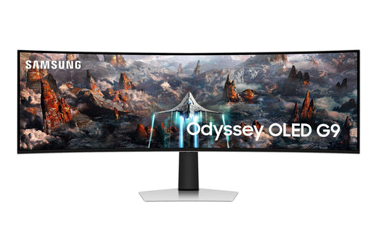 49" Samsung Odyssey LS49CG934SUXXU Curved 4K OLED Gaming Monitor TV - Electronic World TV