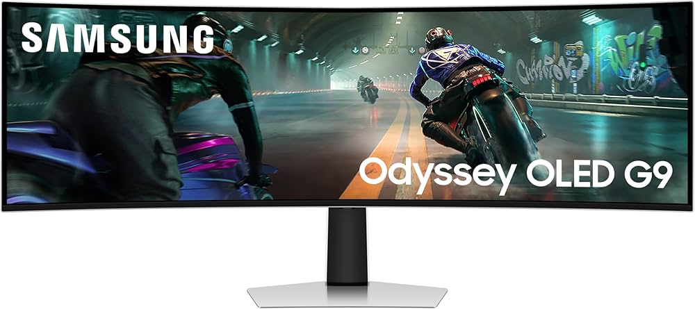 49" Samsung Odyssey LS49DG912SUXXU Curved 4K OLED Gaming Monitor TV - Electronic World TV