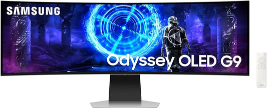 49" Samsung Odyssey LS49DG954SUXXU Curved 4K OLED Gaming Monitor TV - Electronic World TV