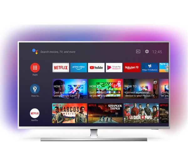 50" Philips 50PUS8555/12 Ambilight 4K HDR Android Smart LED TV - Electronic World TV