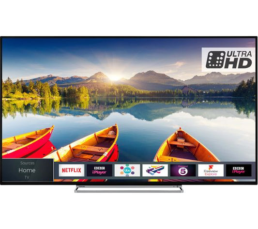 50" Toshiba 50U6863DB 4K Ultra HD HDR Smart LED TV - Electronic World TV