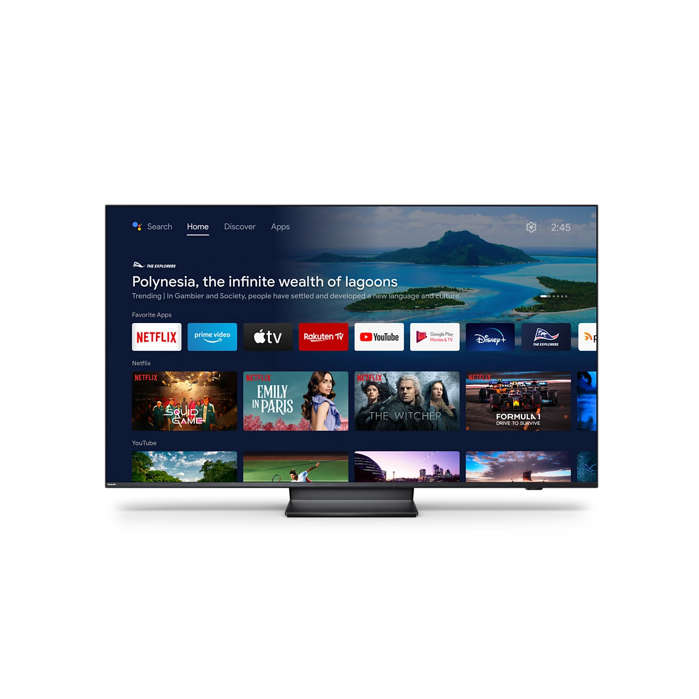 50" Philips "The One" 50PUS8897/12 Ambilight 4K HDR Android Smart LED TV - Electronic World TV