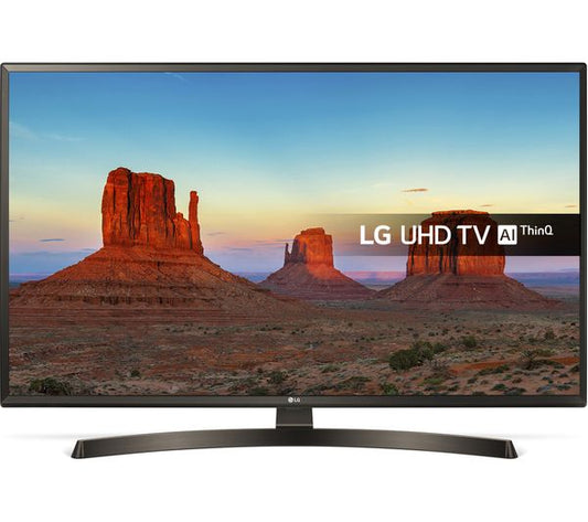 50" LG 50UK6470PLC 4K Ultra HD HDR Freeview Play Smart LED TV - Electronic World TV