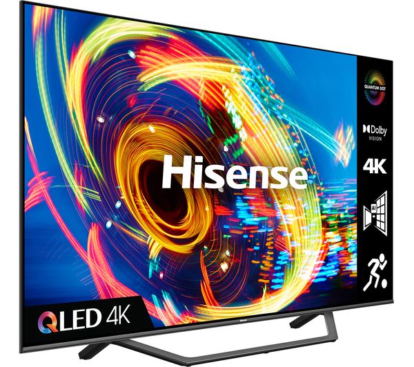 55" Hisense 55A7HQTUK 4K HDR Smart QLED TV - Electronic World TV