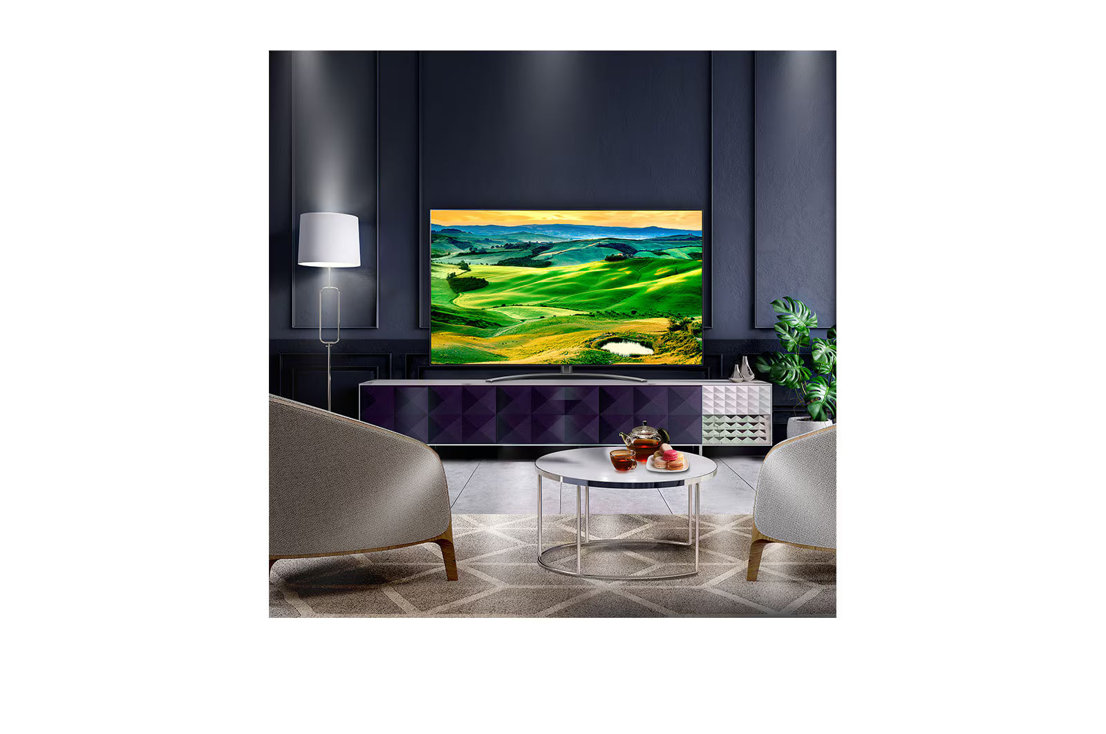 55" LG 55QNED816QA 4K HDR Smart QNED TV - Electronic World TV