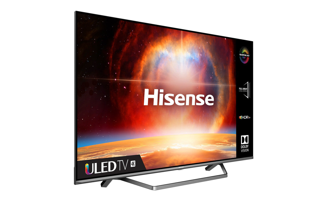 55" Hisense 55U7QFTUK Premium 4K HDR Smart QLED TV - Electronic World TV