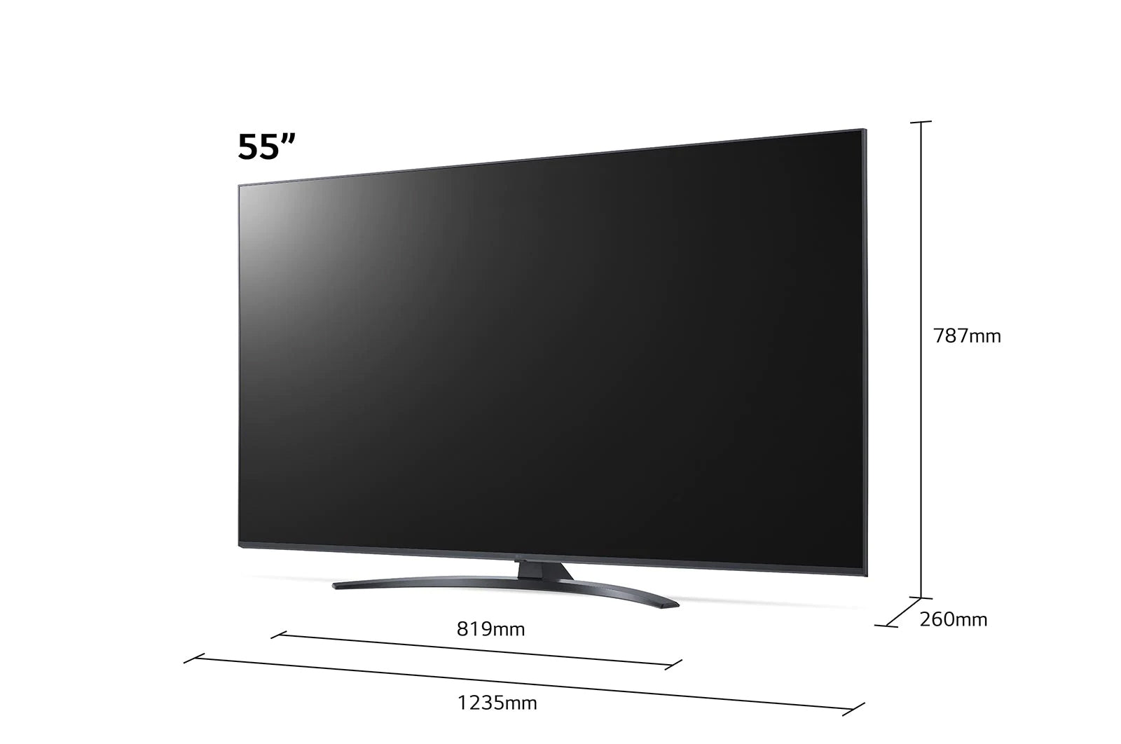55" LG 55UP78006LB 4K Ultra HD HDR Smart LED TV - Electronic World TV