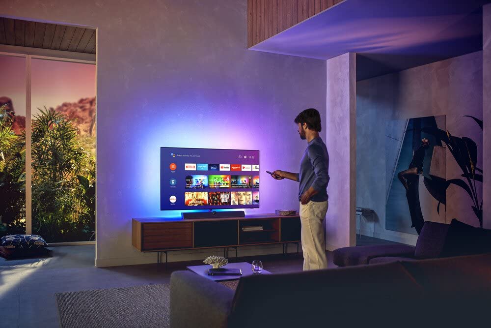 55" Philips 55OLED936/12 Ambilight 4K HDR Android Smart OLED TV - Electronic World TV