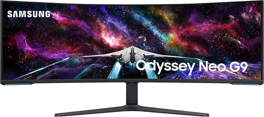 57" Samsung Odyssey LS57CG952NUXXU Curved 4K HDR Gaming Monitor TV - Electronic World TV