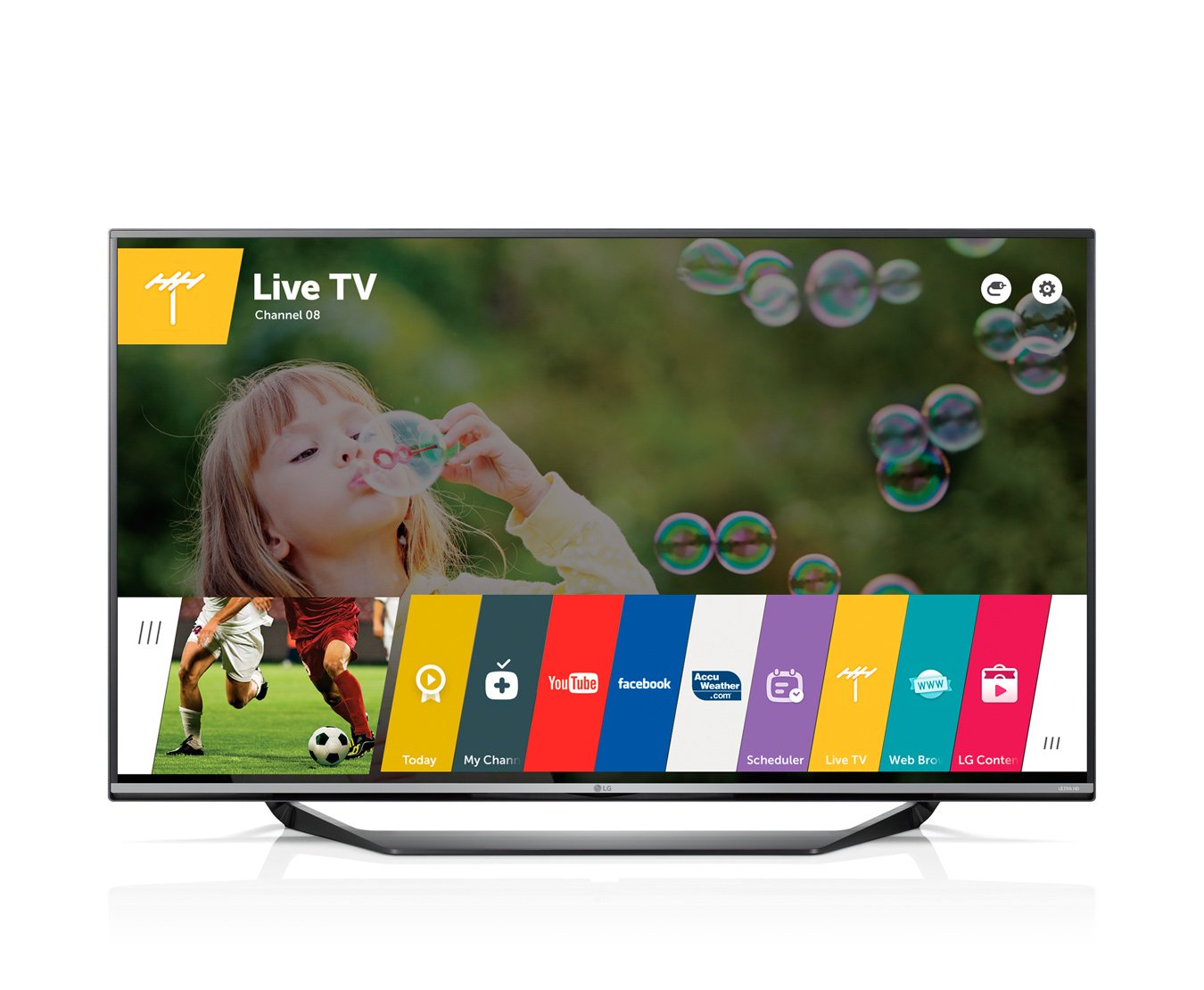 60" LG 60UF770V 4K Ultra HD HDR Smart LED TV - Electronic World TV