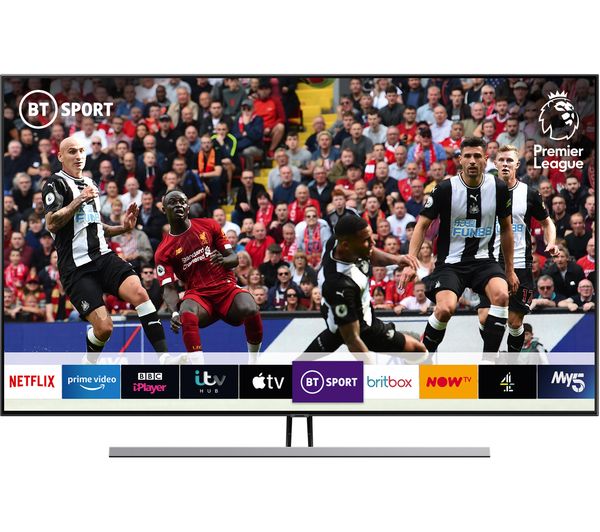 55" Samsung QE55Q80RAT Premium Certified 4K HDR QLED TV - Electronic World TV
