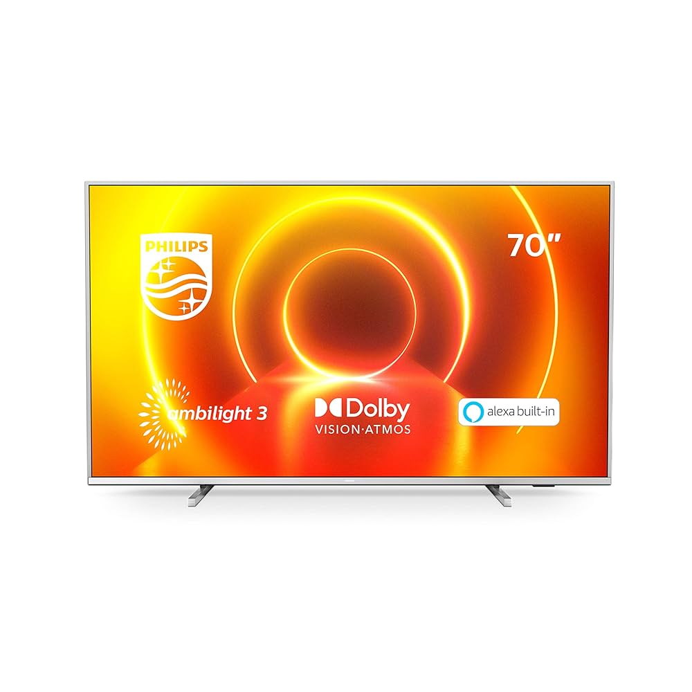 70" Philips 70PUS7855/12 Ambilight 4K HDR Android Smart LED TV - Electronic World TV