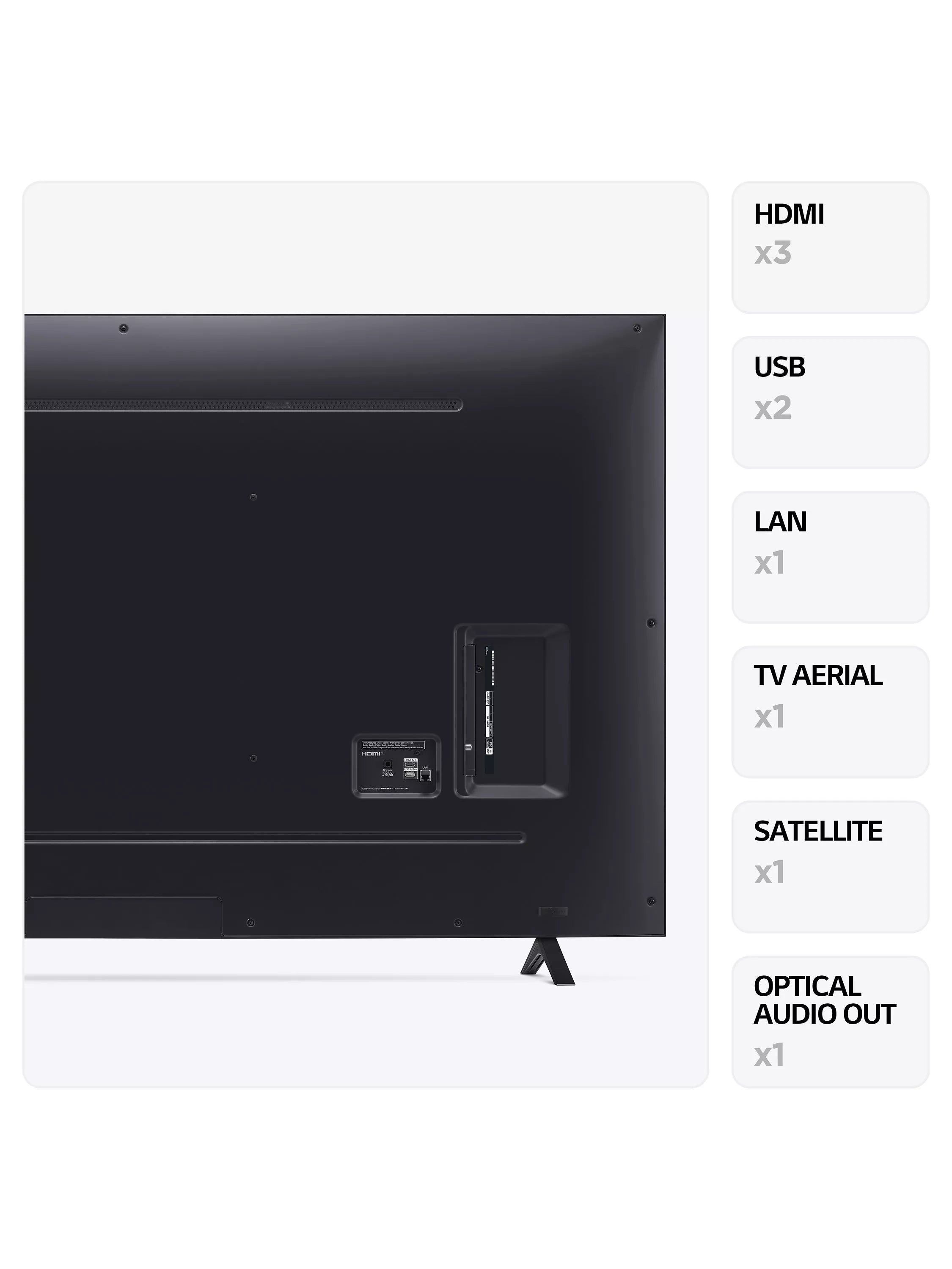 75" LG 75UR78006LK 4K Ultra HD HDR Smart LED TV - Electronic World TV