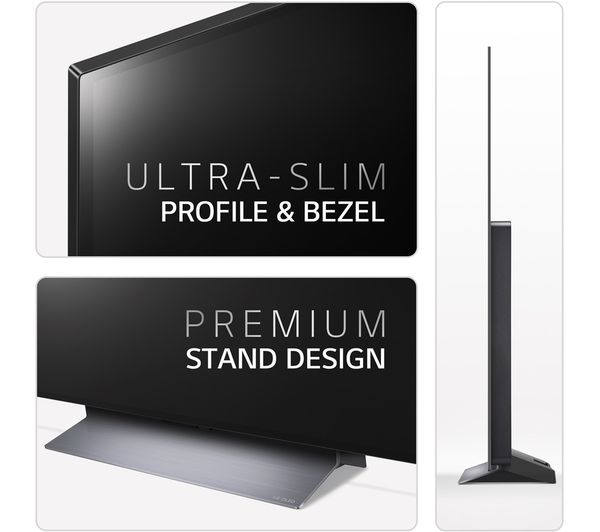 77" LG OLED77C24LA 4K HDR Smart Evo OLED TV - Electronic World TV