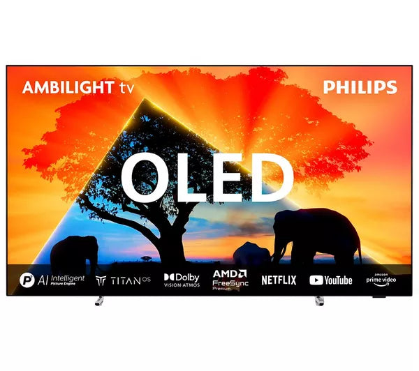 77" Philips 77OLED759/12 Ambilight 4K HDR Smart OLED TV - Electronic World TV