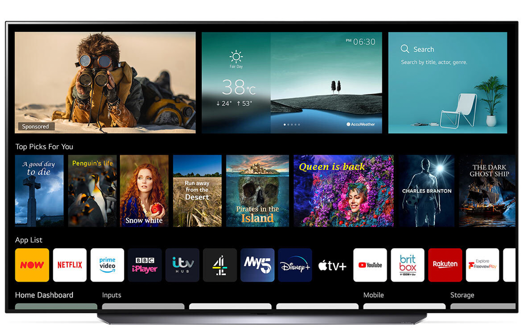 83" LG OLED83C14LA 4K HDR Smart OLED TV - Electronic World TV