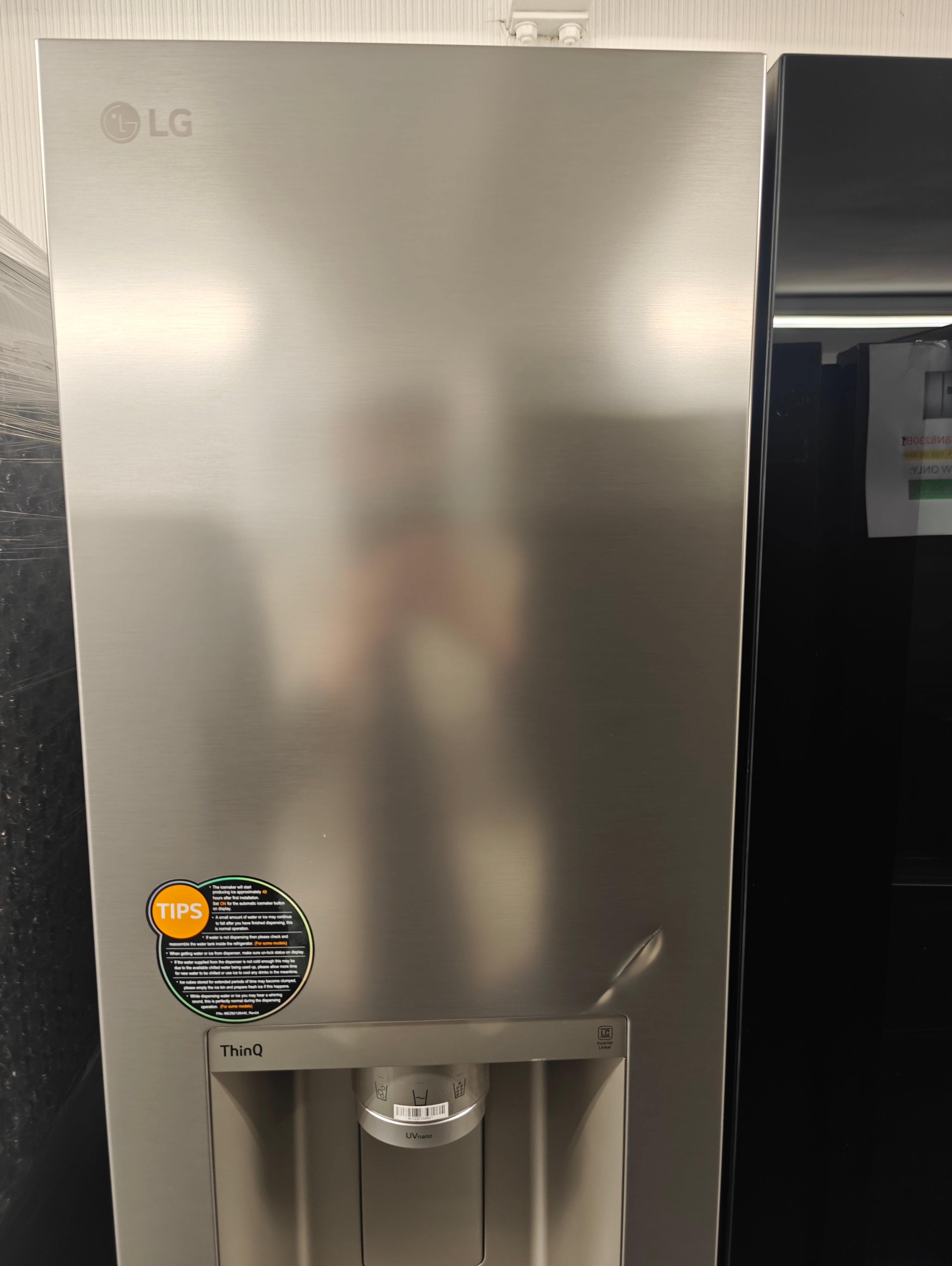 LG GSXV91BSAE INSTAVIEW AMERICAN FRIDGE FREEZER - STAINLESS STEEL - Electronic World TV