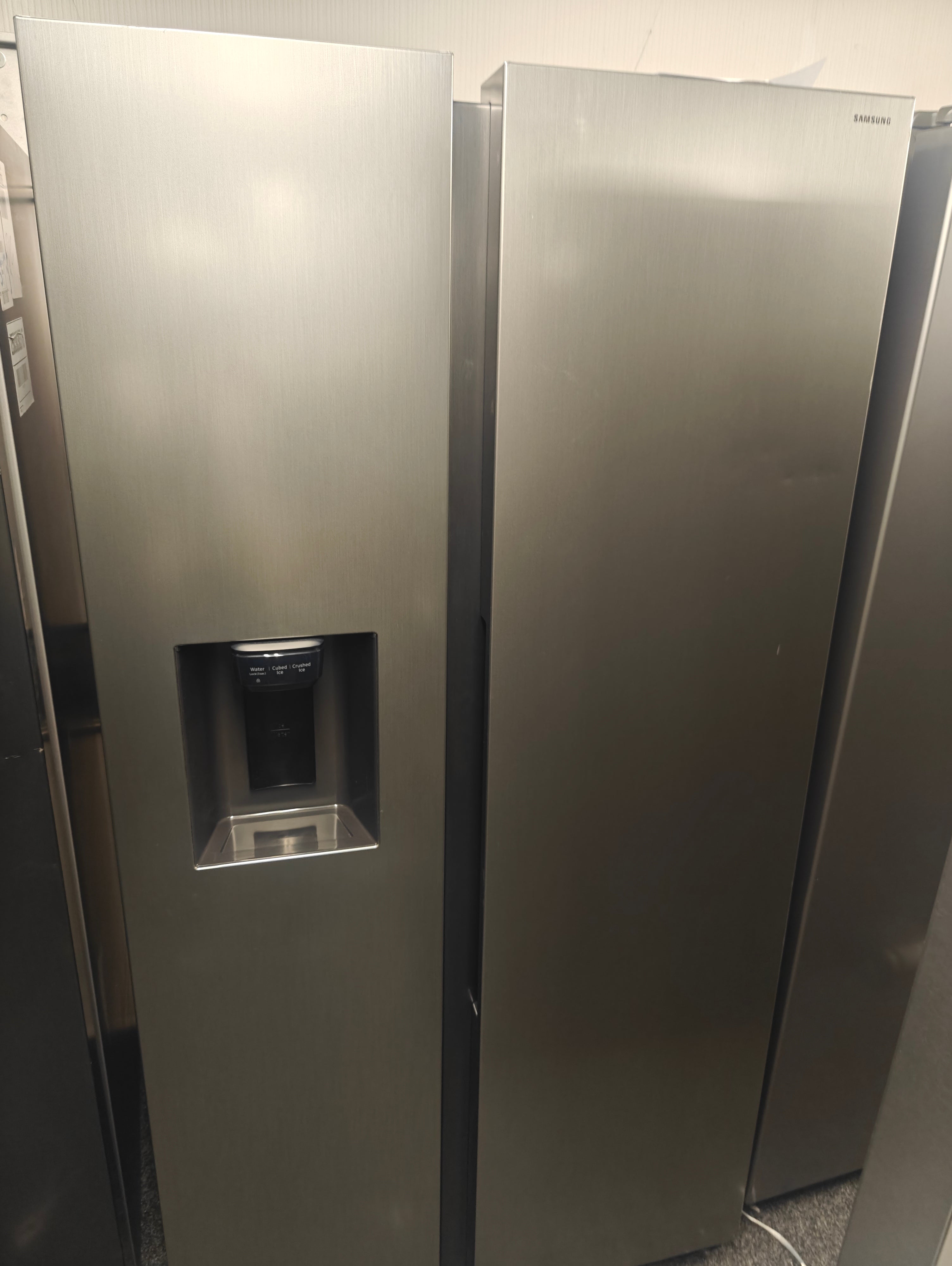 SAMSUNG RS6GA884CS9/EG AMERICAN FRIDGE FREEZER - STAINLESS STEEL - Electronic World TV