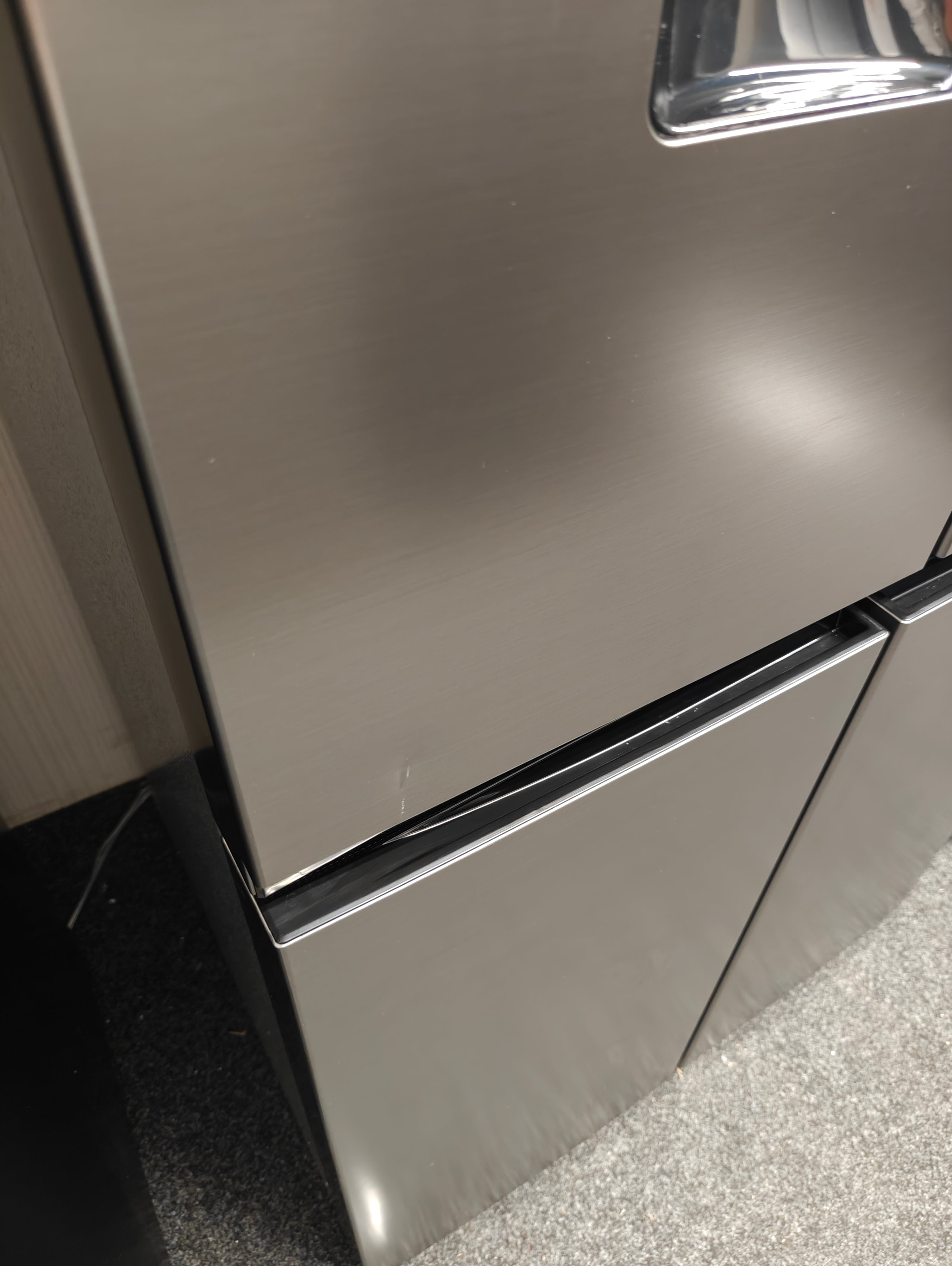 SAMSUNG RF48A401EM9 SPACEMAX FRENCH DOOR AMERICAN FRIDGE FREEZER - STAINLESS STEEL - Electronic World TV