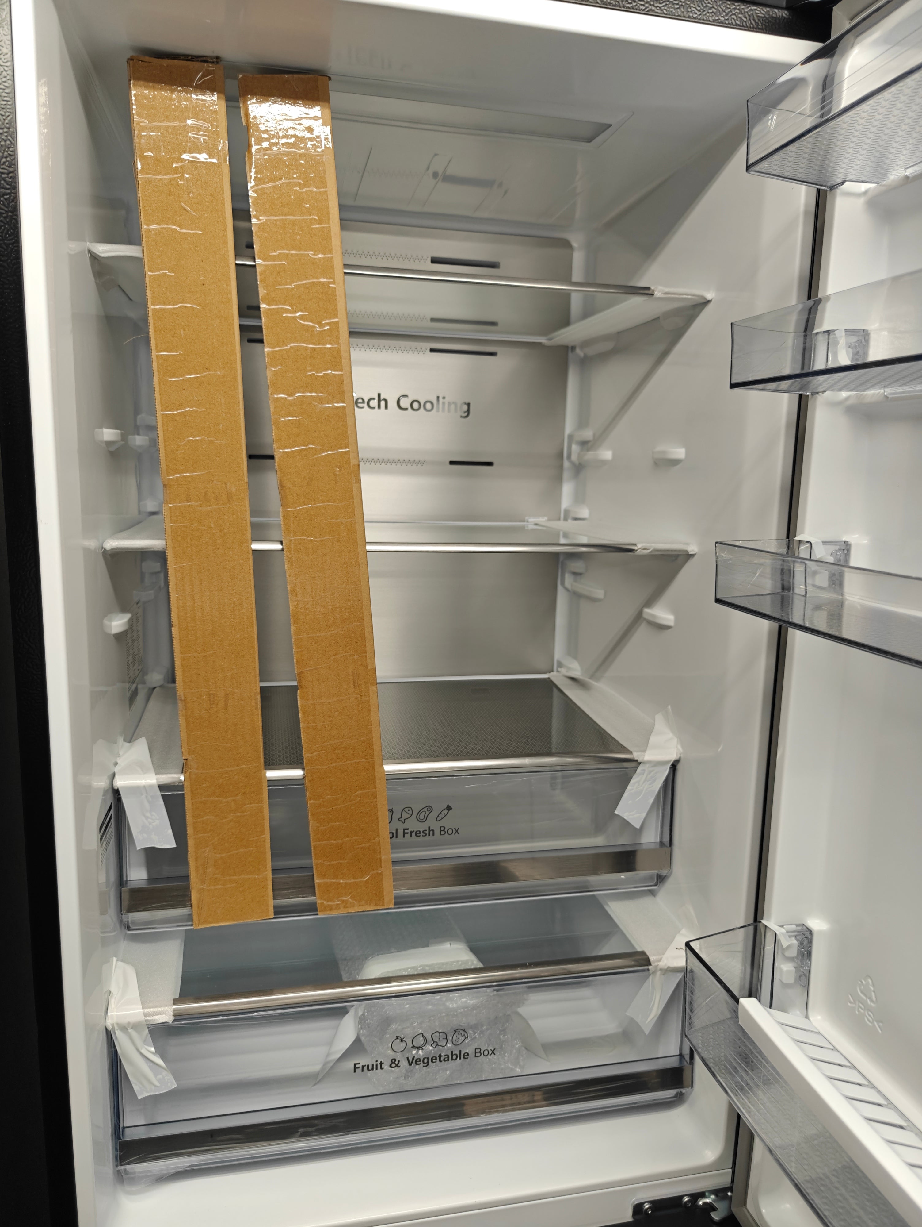 HISENSE RB645N4BIE SILVER NARROW AMERICAN FRIDGE FREEZER - Electronic World TV