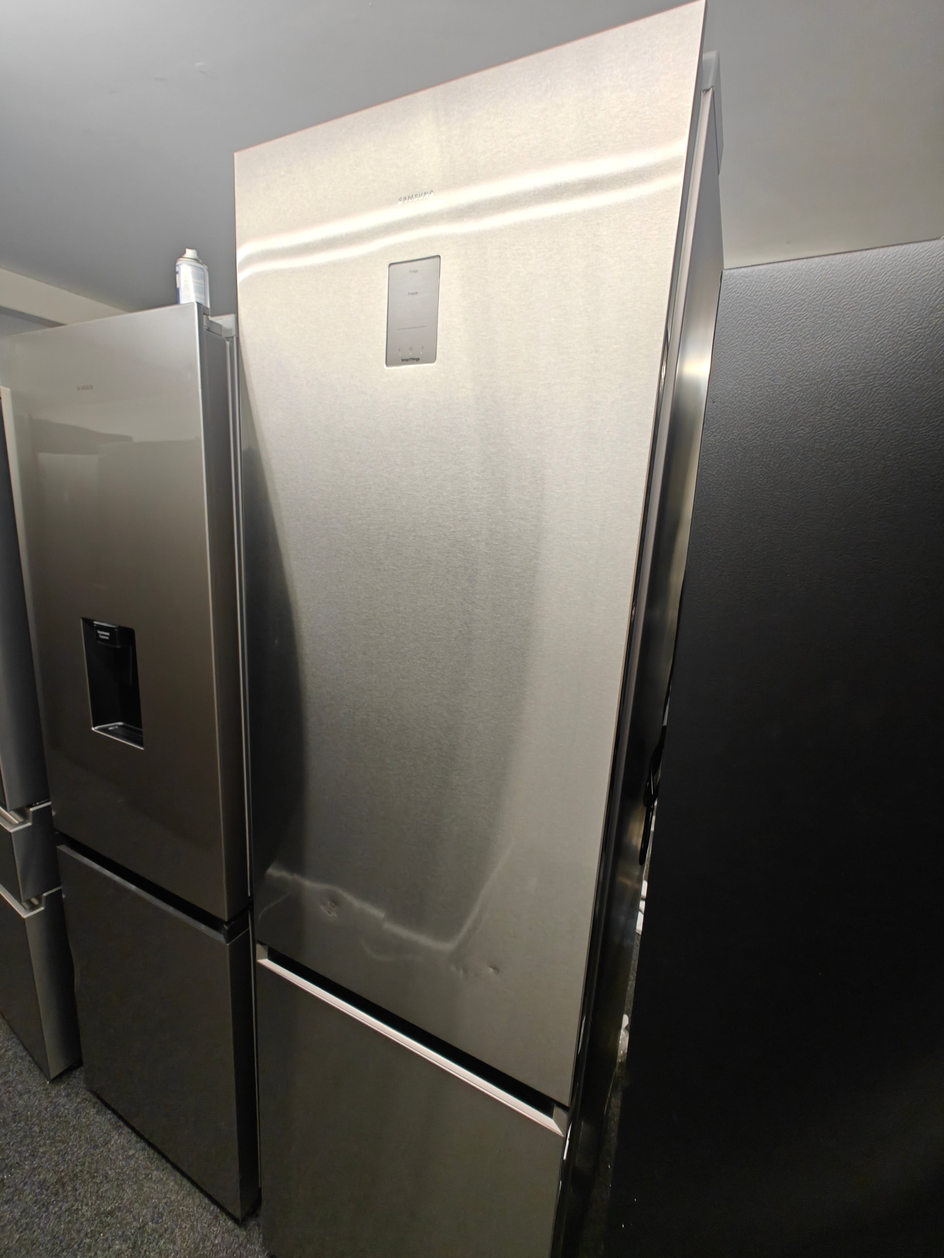 SAMSUNG RL38C776ASR BESPOKE SPACEMAX FRIDGE FREEZER - STAINLESS STEEL - Electronic World TV