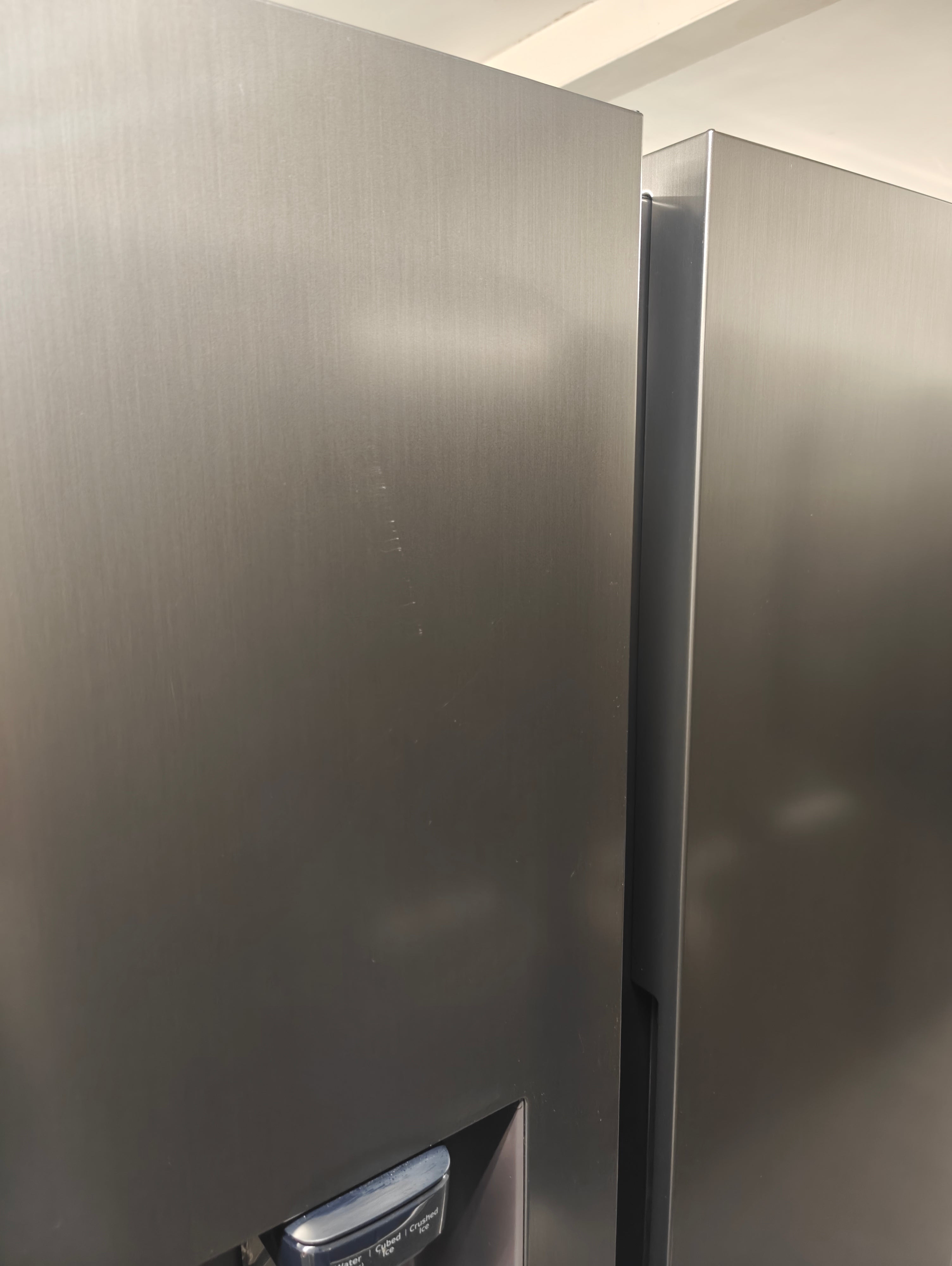 SAMSUNG RS68A884CB1 SPACEMAX AMERICAN FRIDGE FREEZER - STAINLESS STEEL - Electronic World TV