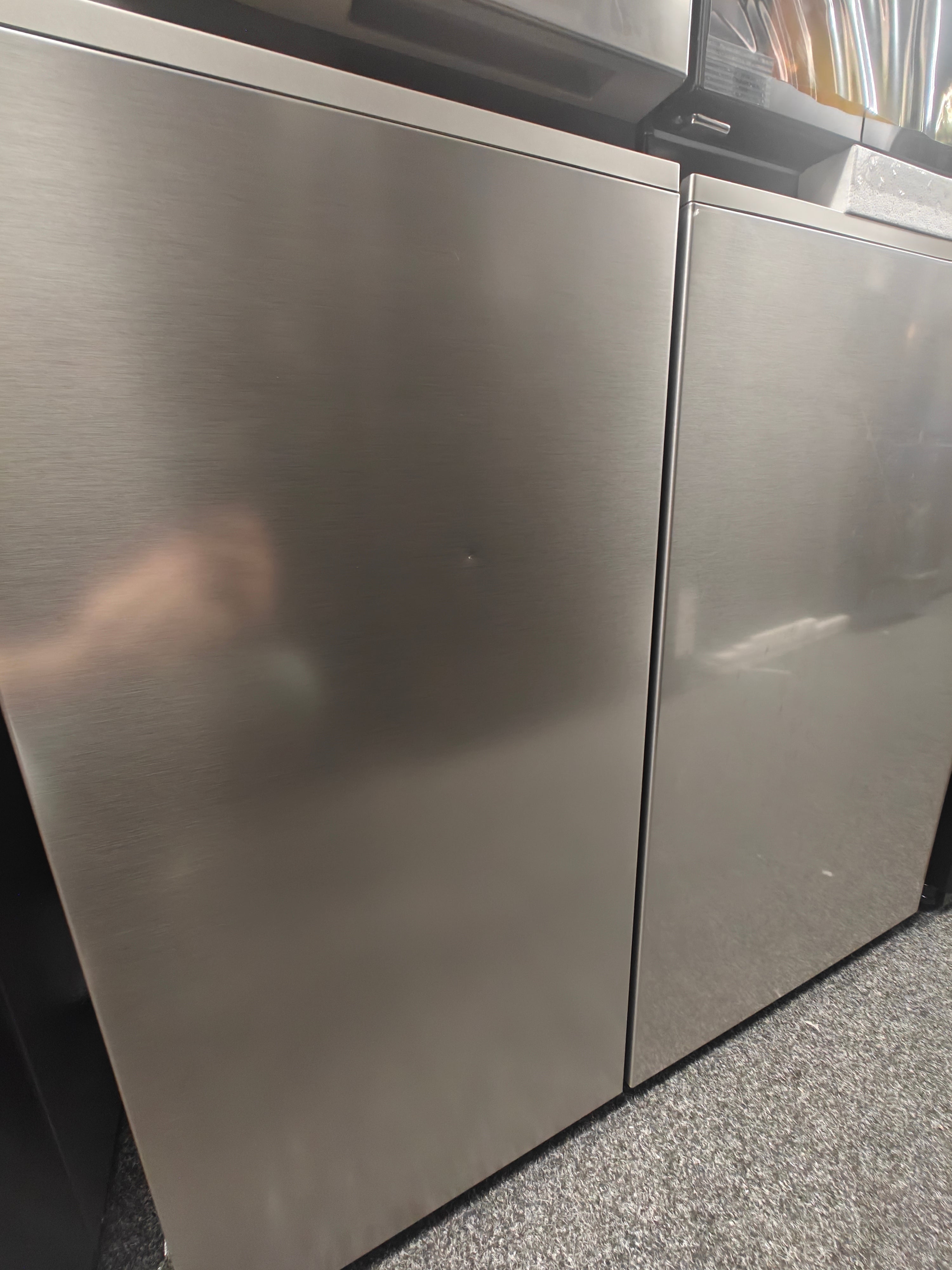 LG GSXE90BSDD INSTAVIEW AMERICAN FRIDGE FREEZER -BRUSHED STEEL - Electronic World TV