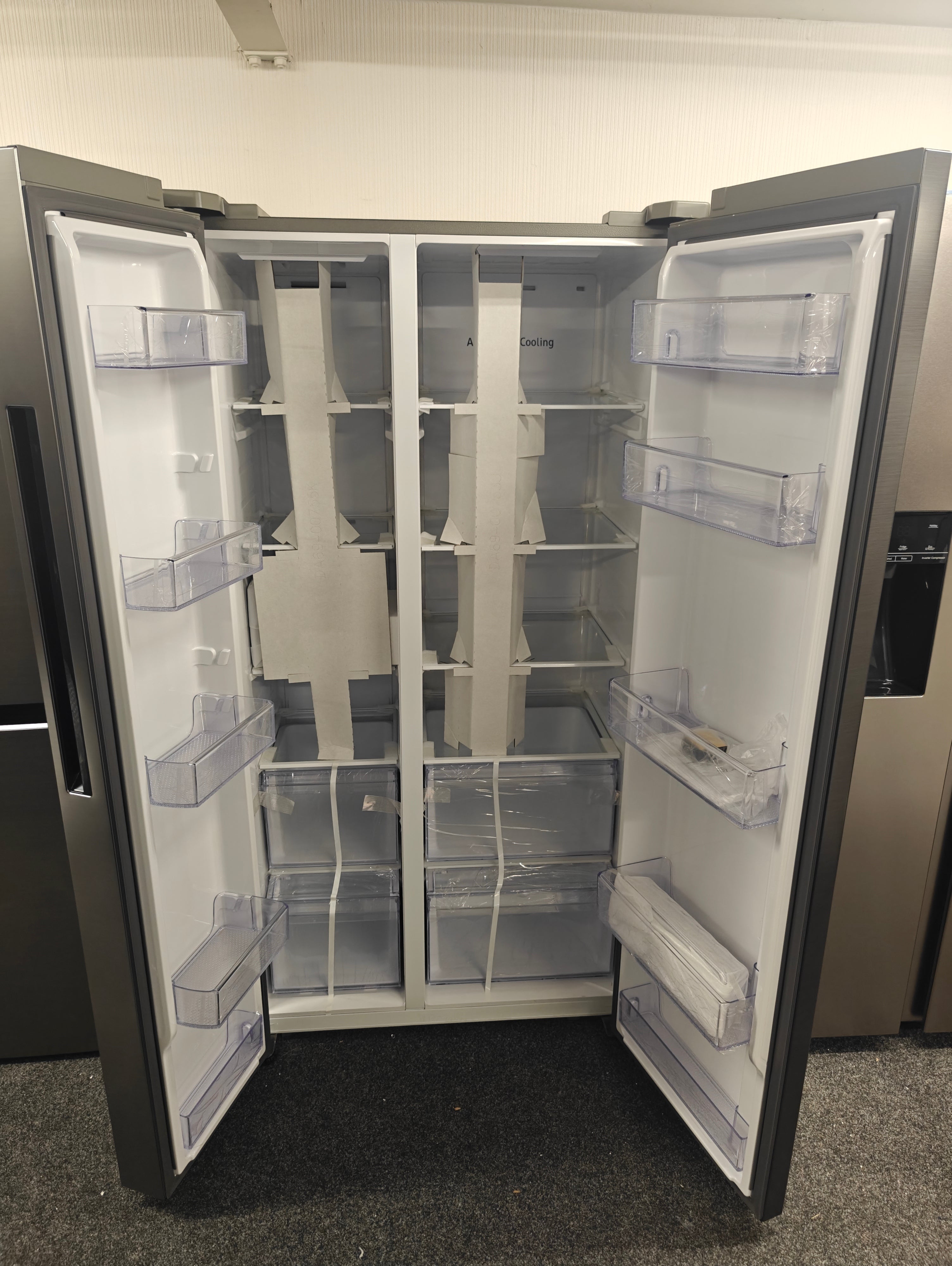 SAMSUNG RS62DG5003S9 SPACEMAX SMART AMERICAN FRIDGE FREEZER - Electronic World TV