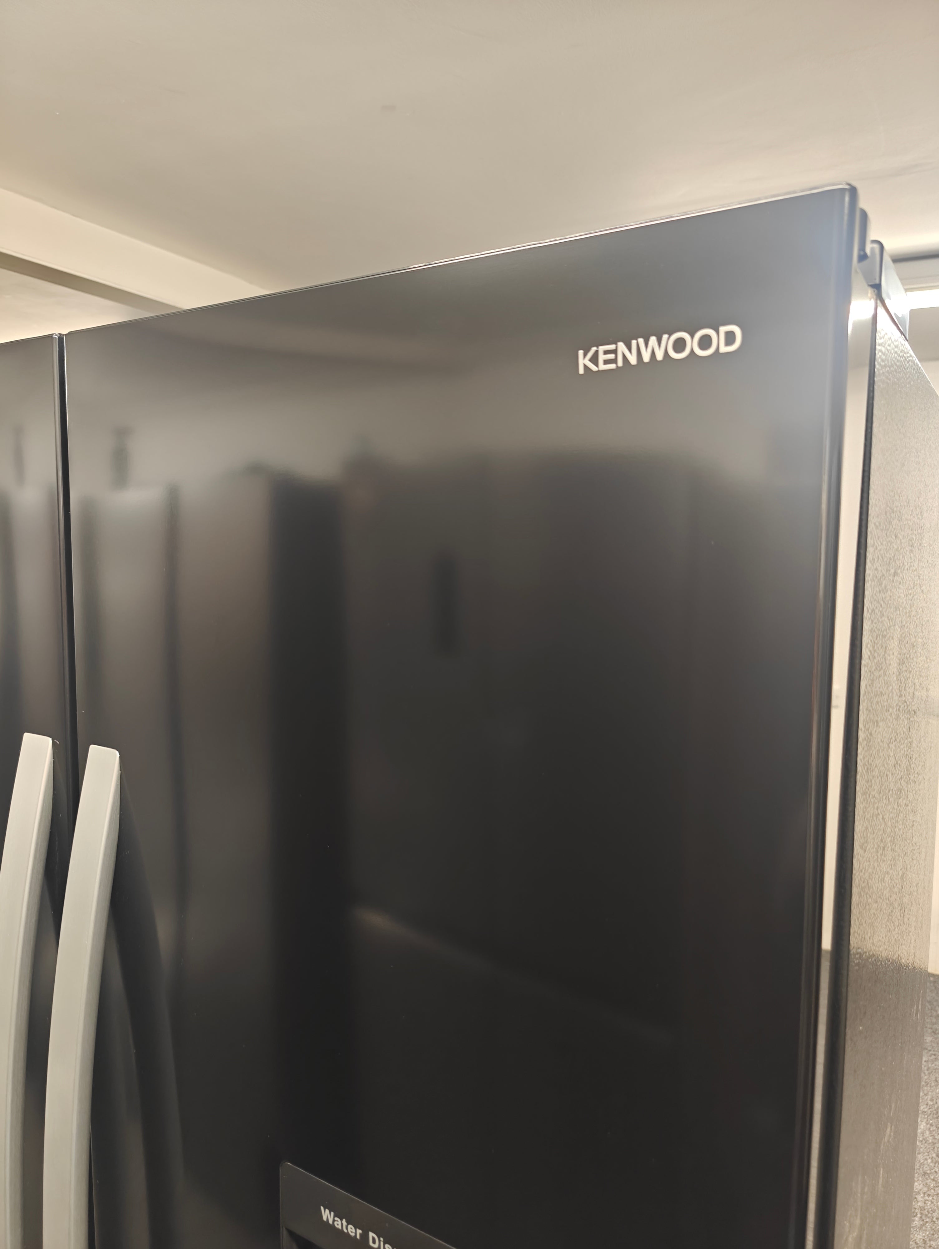 KENWOOD KSBSDB23 AMERICAN FRIDGE FREEZER - BLACK - Electronic World TV