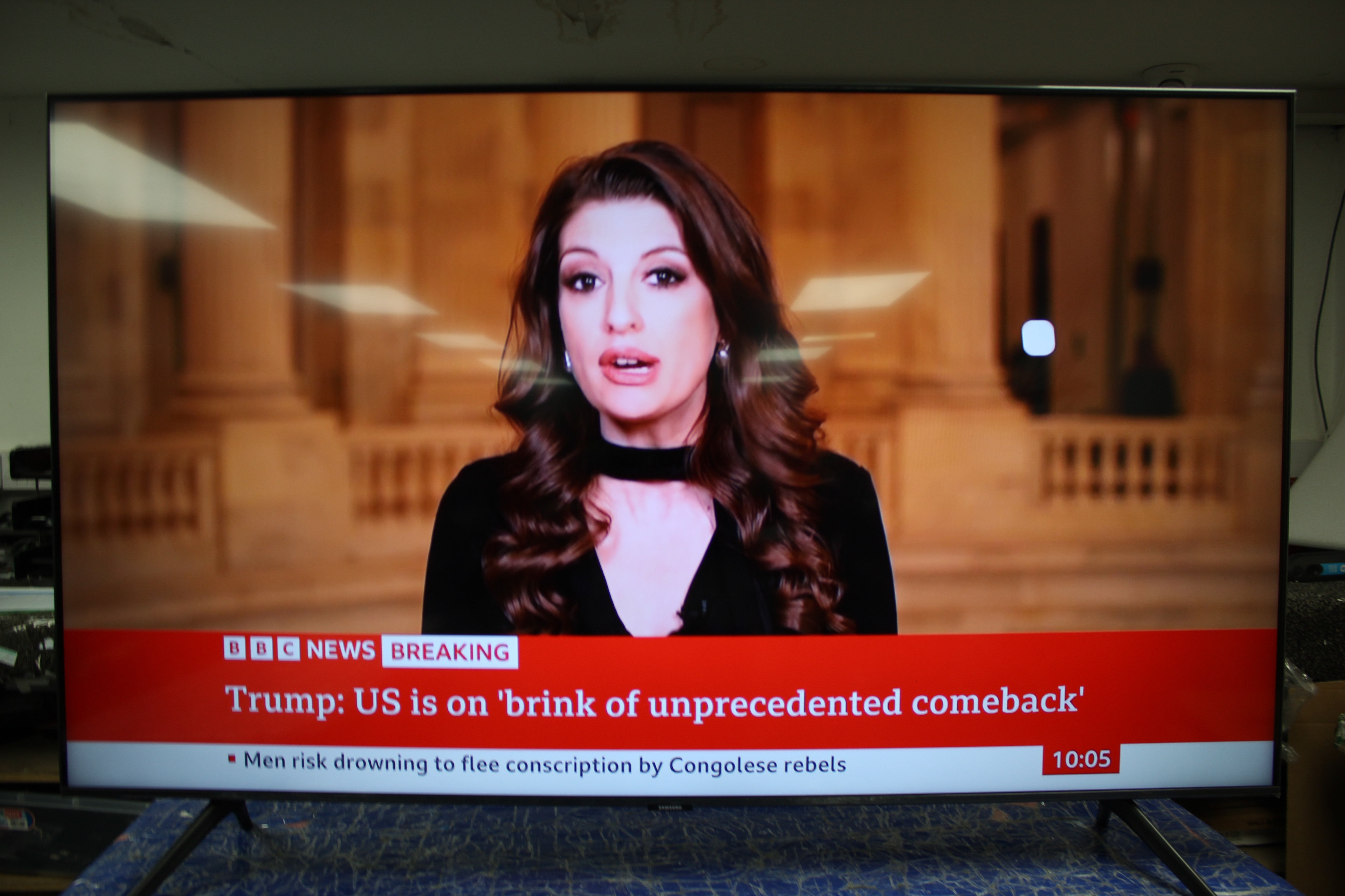 55" Samsung UE55CU7100KXXU 4K HDR Crystal Smart LED TV - Electronic World TV