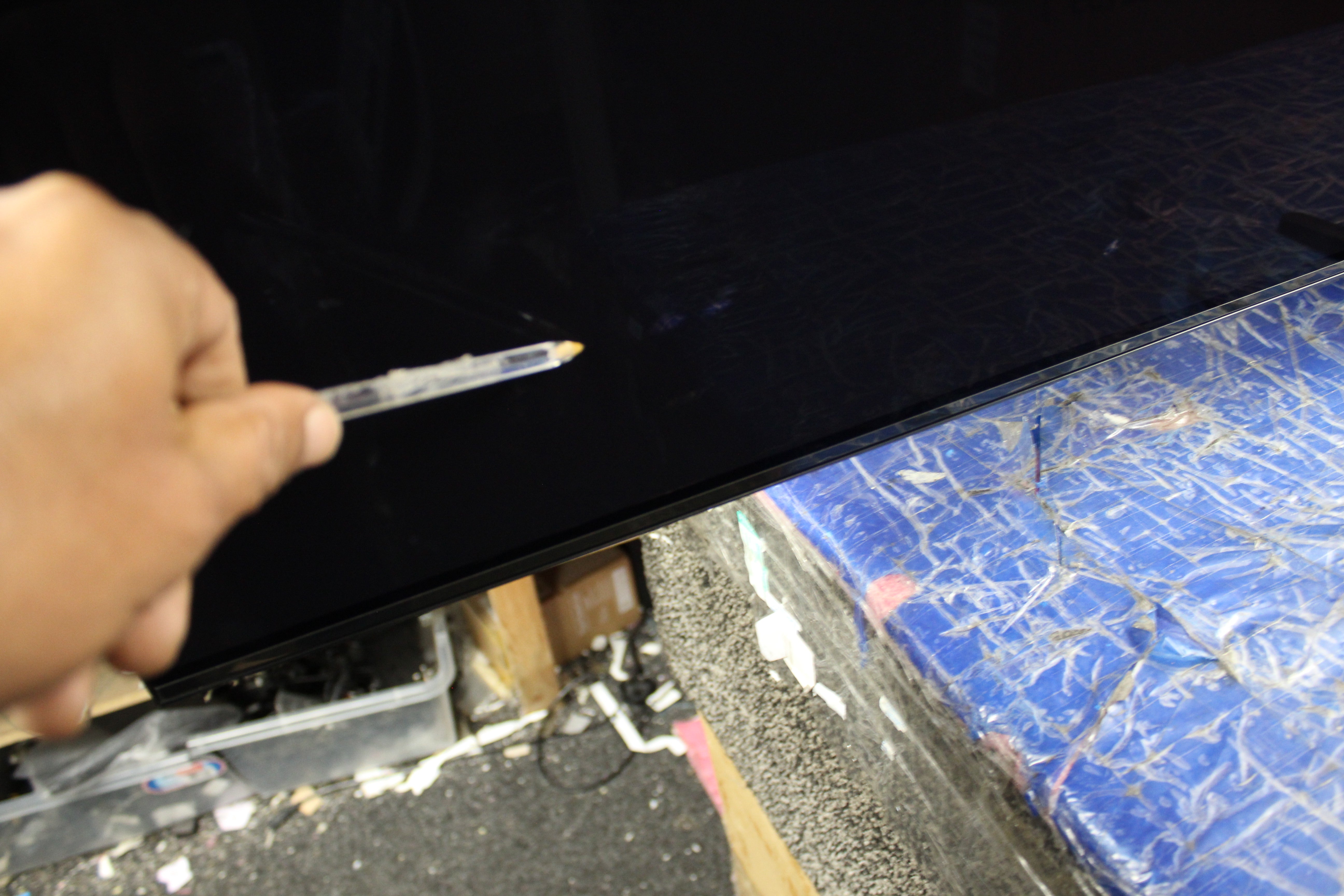 77" Samsung QE77S90CATXXU Flagship 4K HDR Quantum Dot OLED TV - Electronic World TV