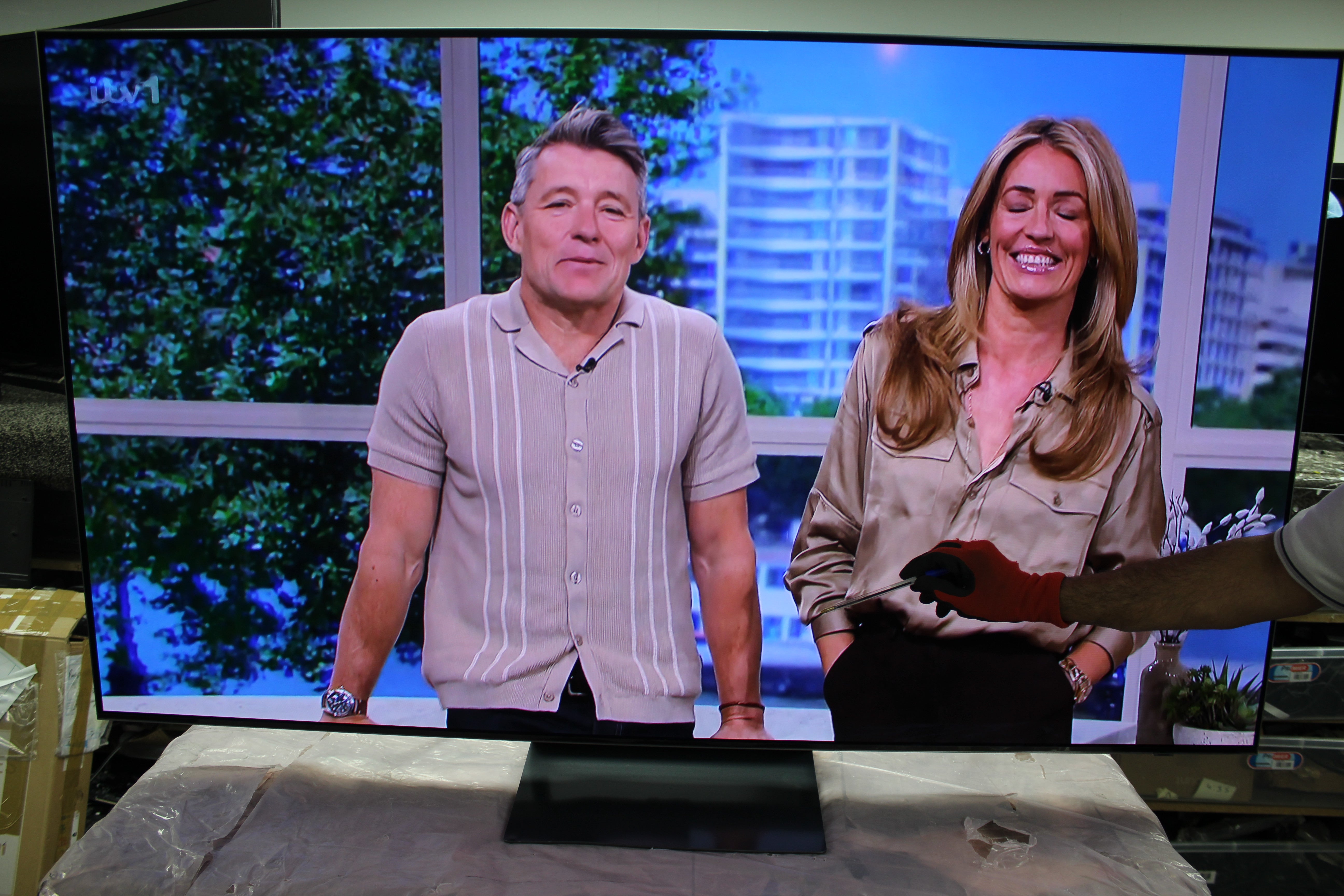 65" Samsung QE65S92CATXXU Flagship 4K HDR Quantum Dot OLED TV - Electronic World TV