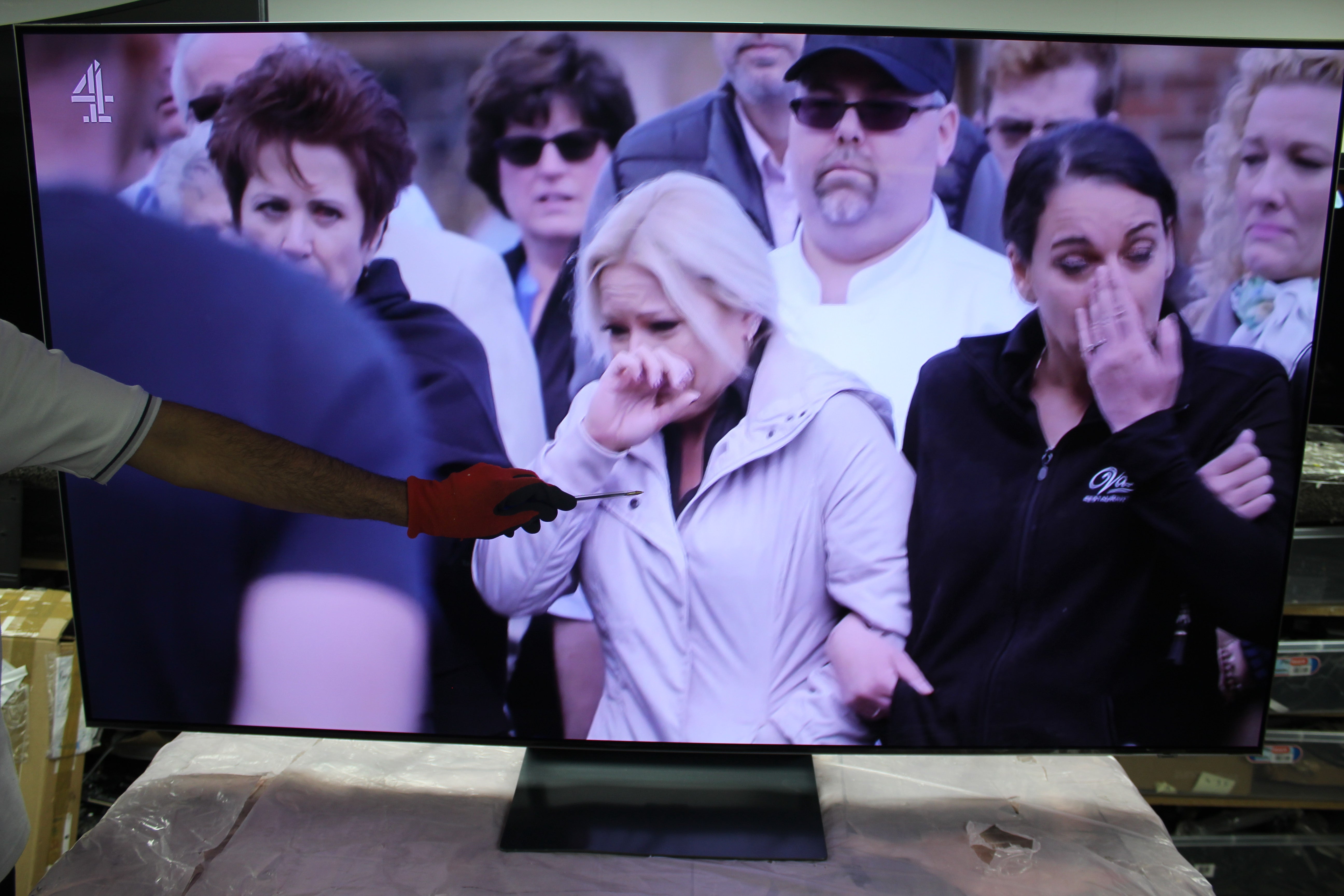 65" Samsung QE65S92CATXXU Flagship 4K HDR Quantum Dot OLED TV - Electronic World TV