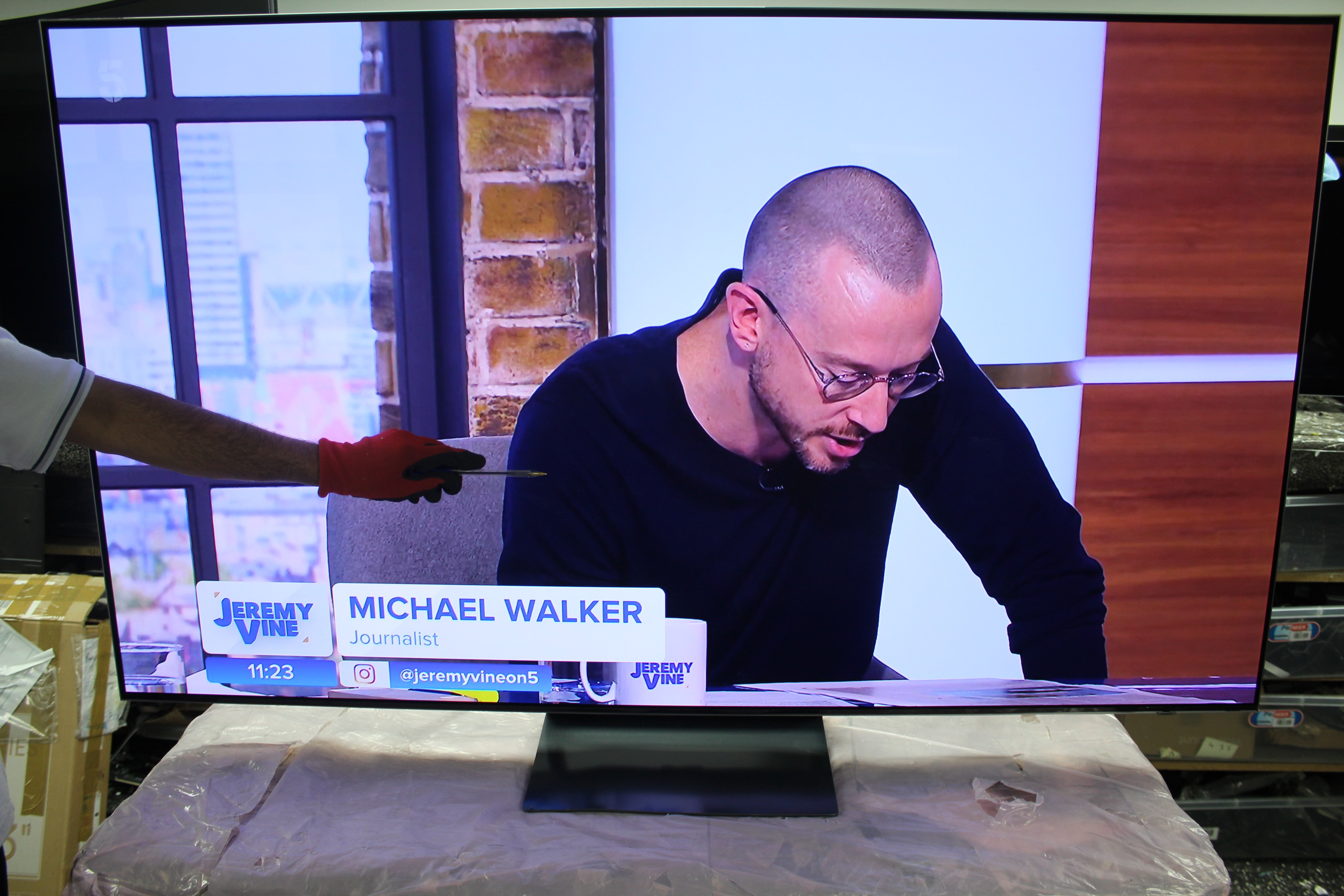 65" Samsung QE65S92CATXXU Flagship 4K HDR Quantum Dot OLED TV - Electronic World TV