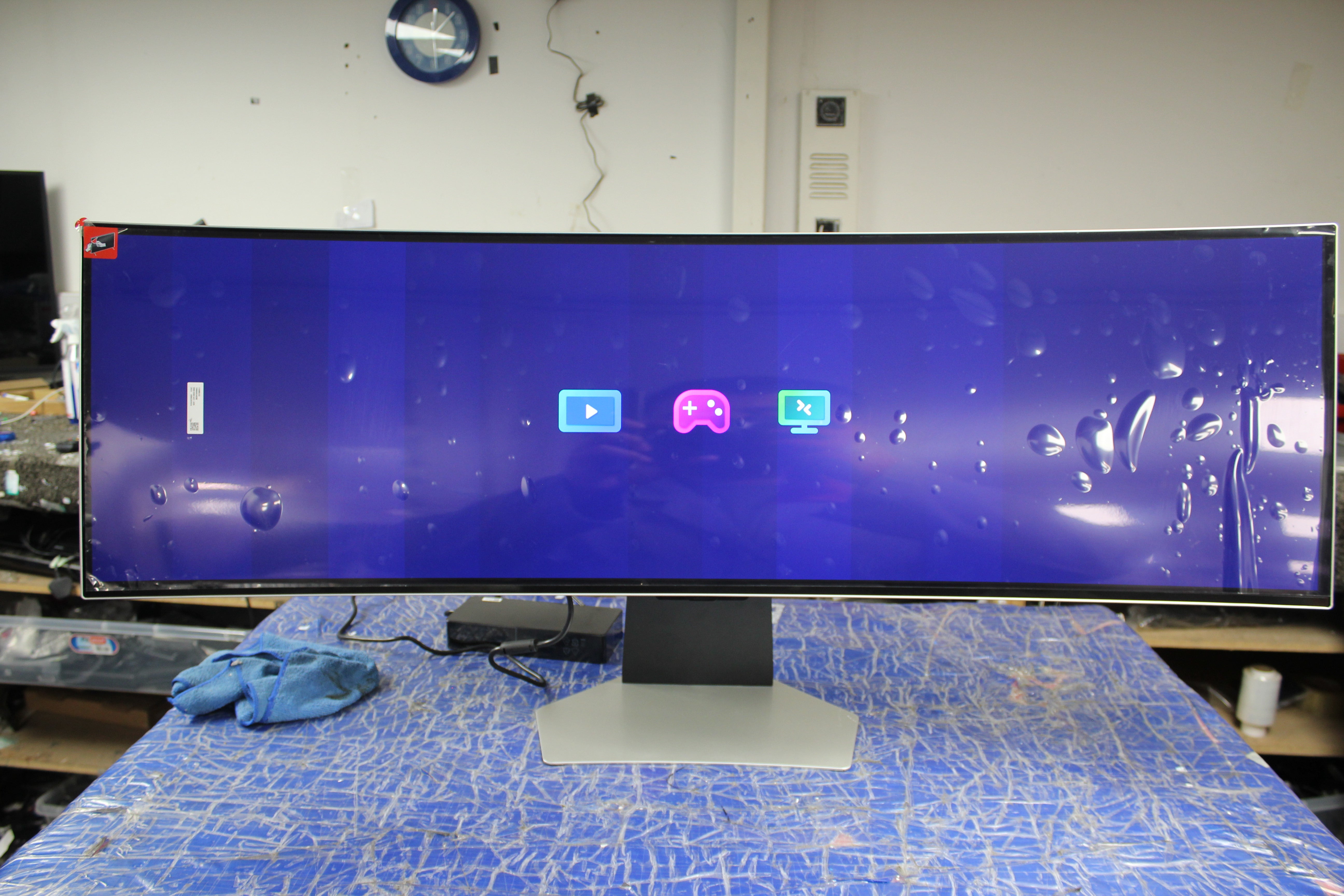 49" Samsung Odyssey LS49DG954SUXXU Curved 4K OLED Gaming Monitor TV - Electronic World TV