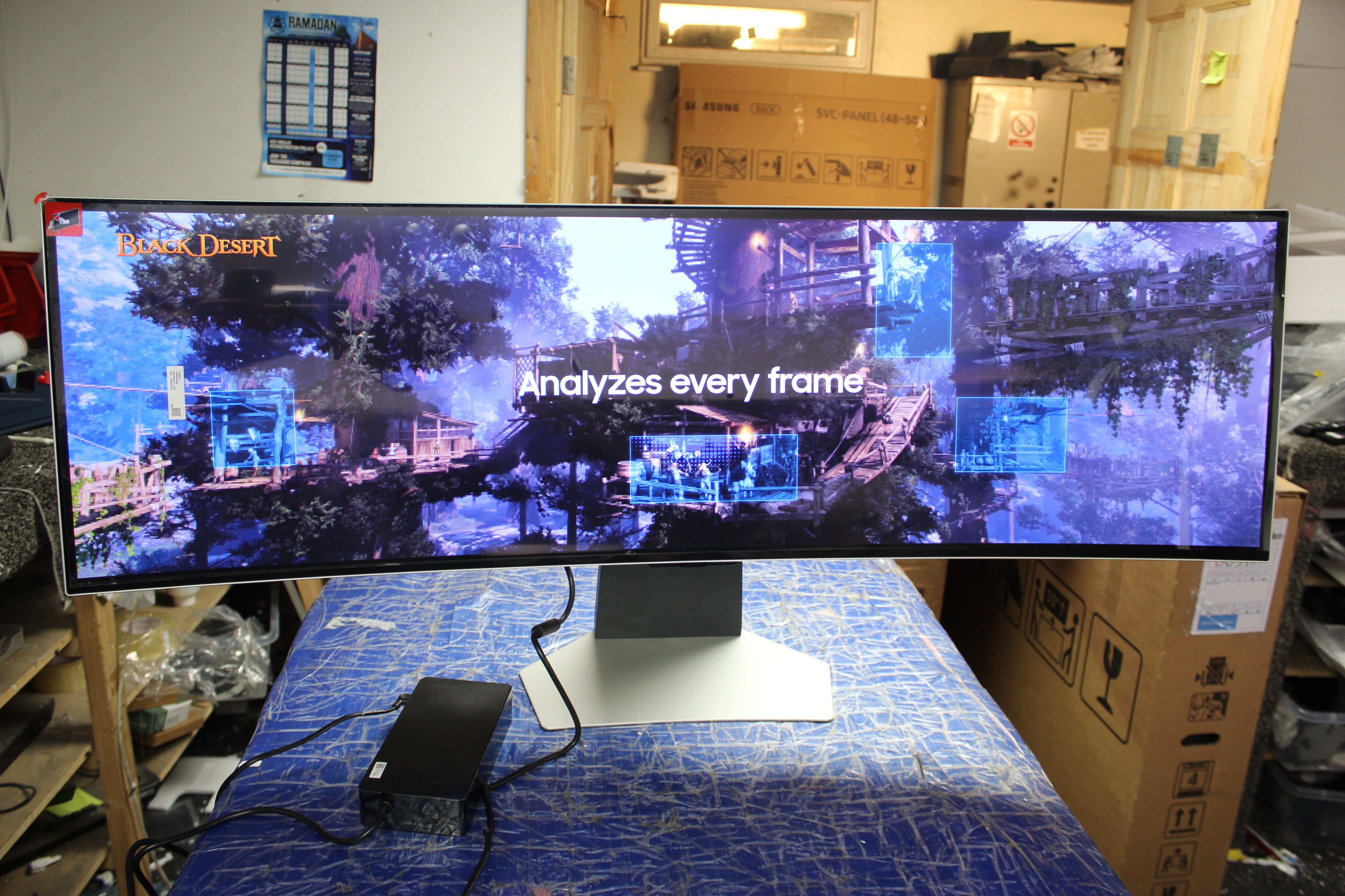 49" Samsung Odyssey LS49DG954SUXXU Curved 4K OLED Gaming Monitor TV - Electronic World TV