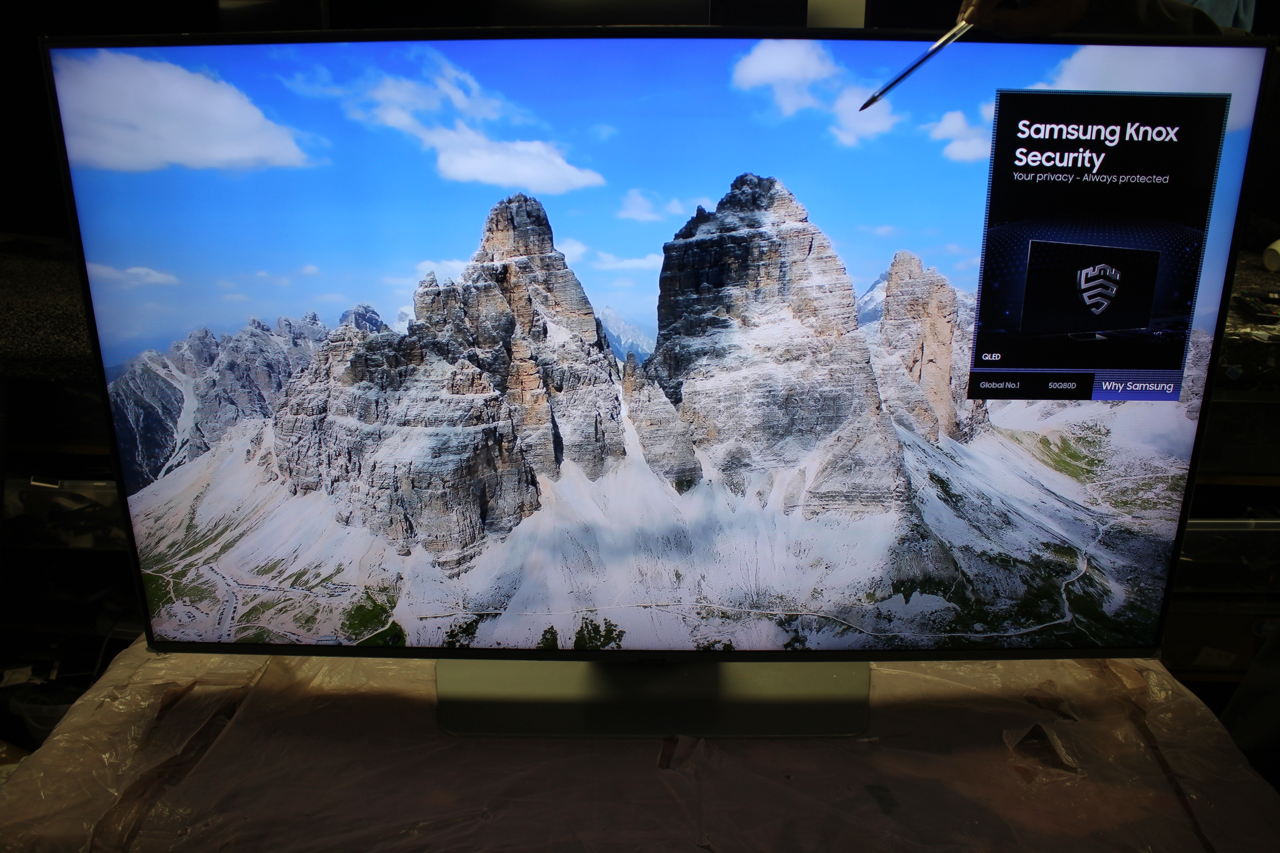 50" Samsung QE50Q80DATXXU 4K HDR Smart QLED TV - Electronic World TV