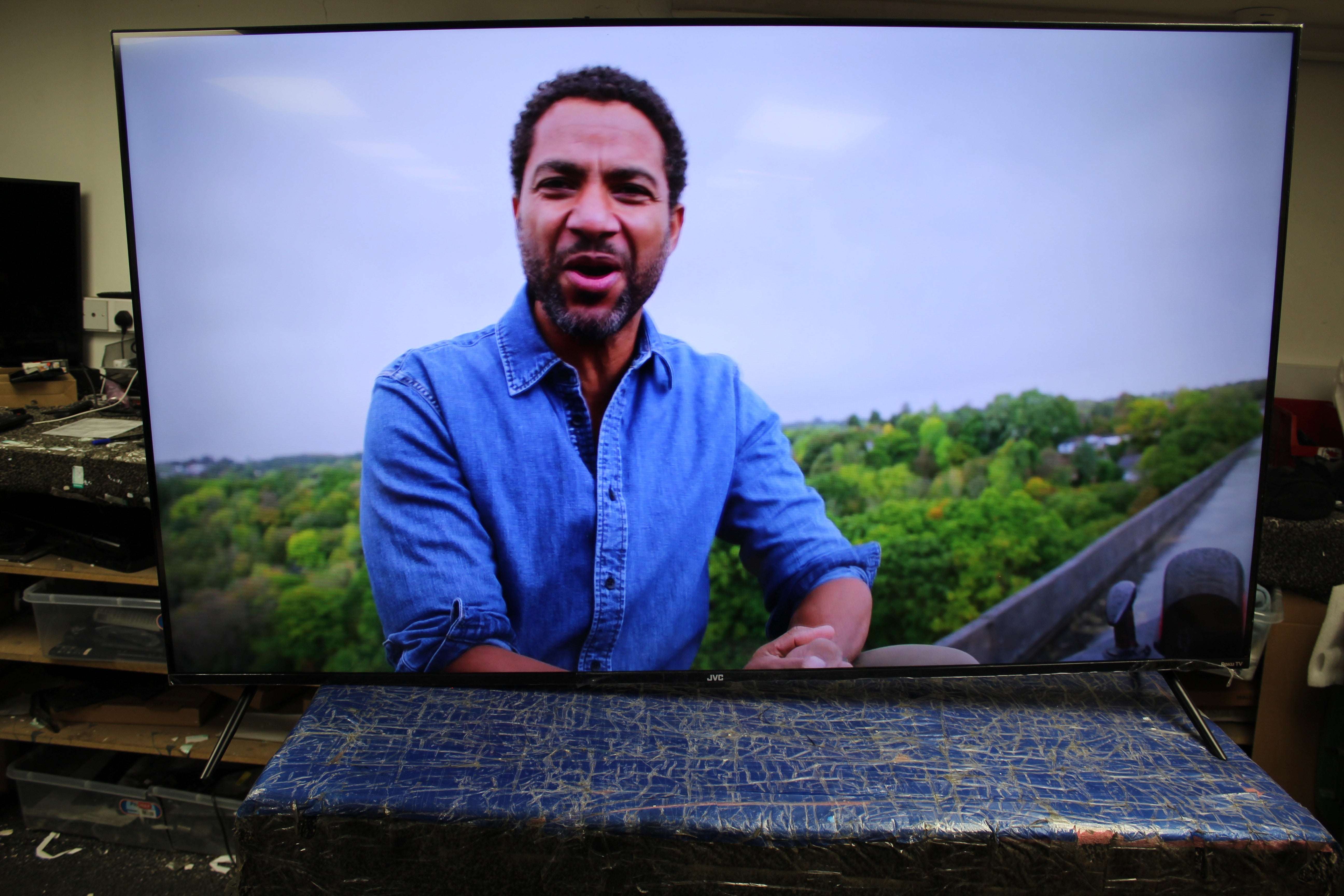 65" JVC LT65CR530 4K HDR Roku Smart LED TV - Electronic World TV