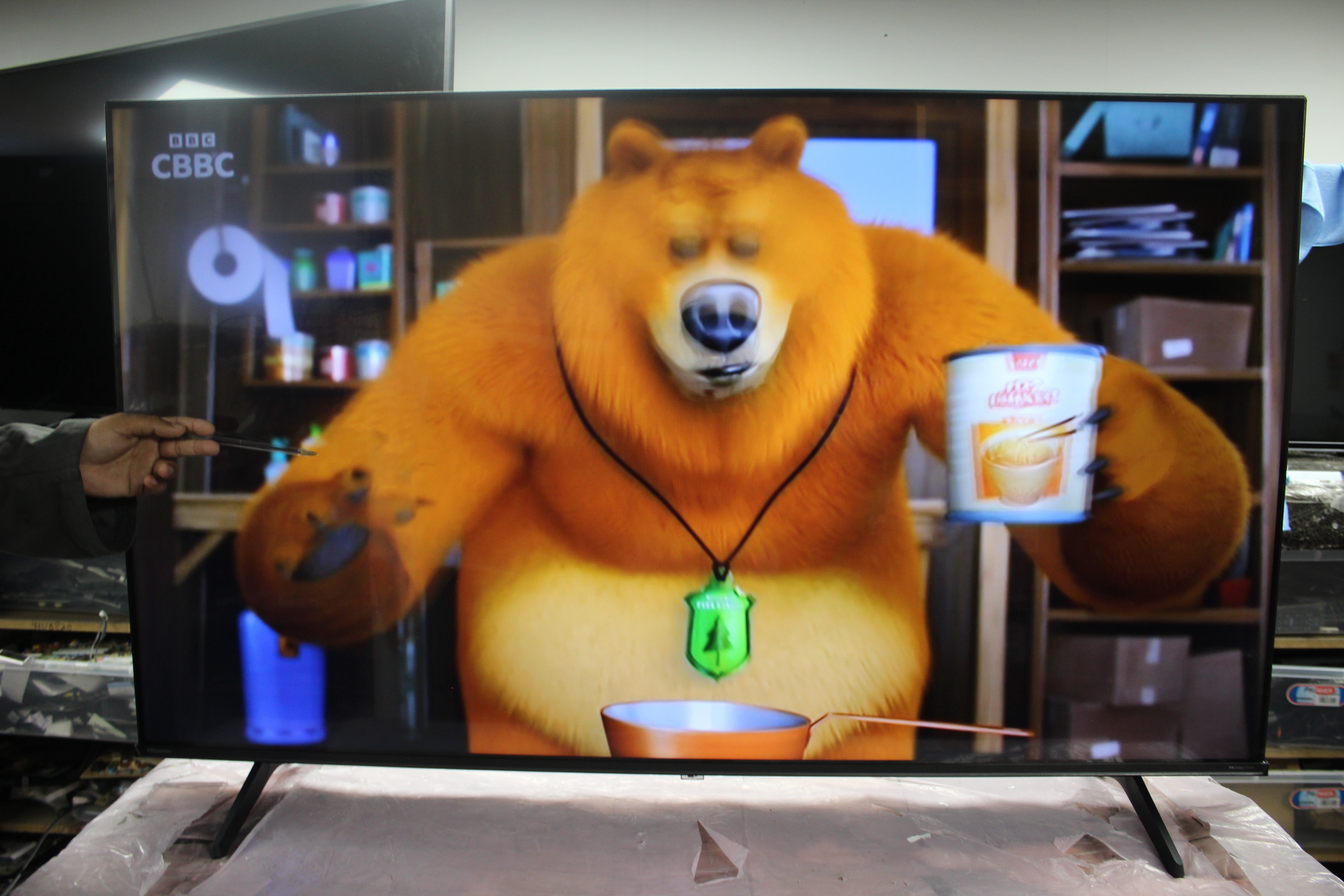 55" Hisense 55A6NTUK 4K HDR Freeview Play Smart LED TV - Electronic World TV