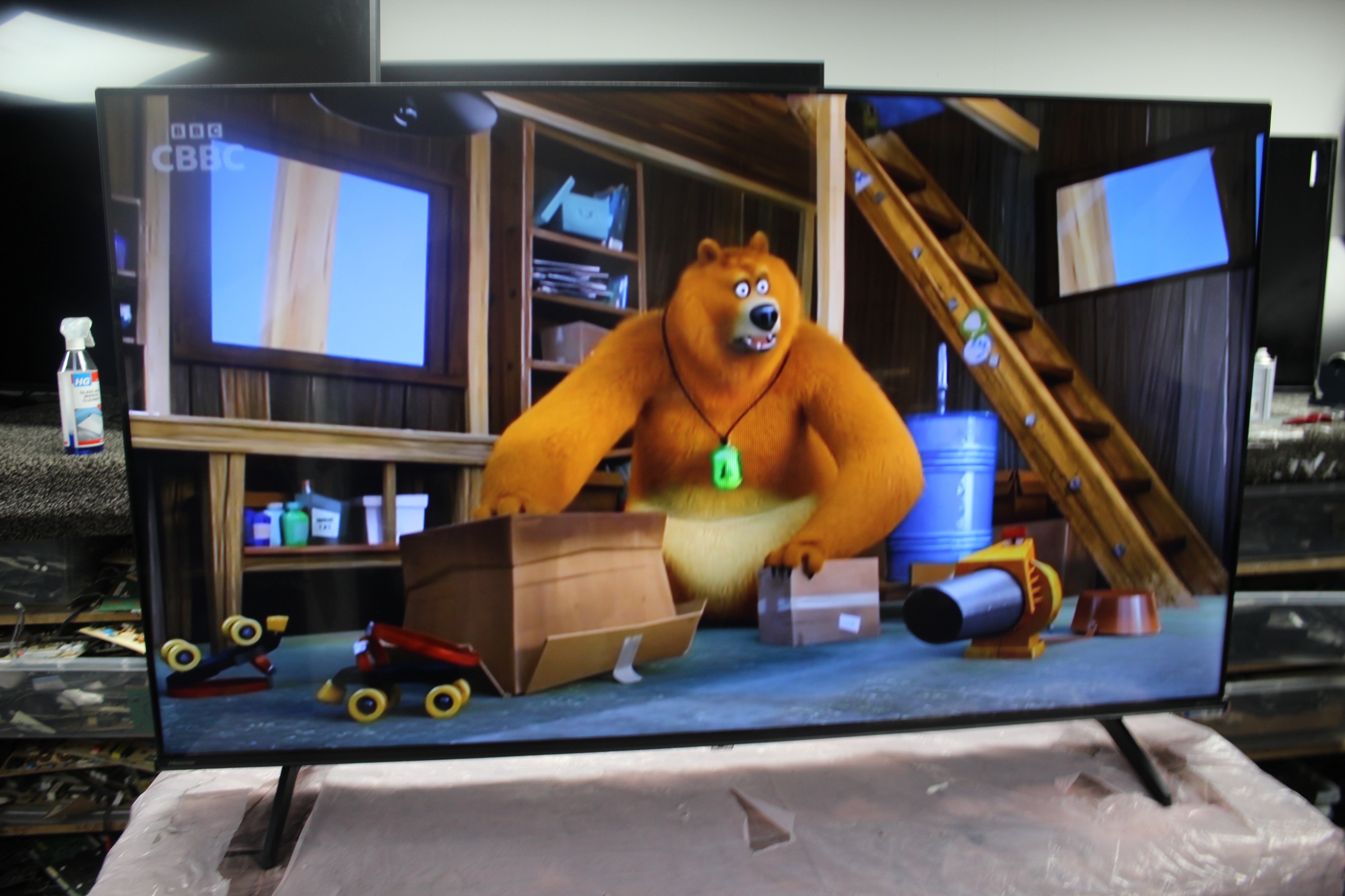 55" Hisense 55A6NTUK 4K HDR Freeview Play Smart LED TV - Electronic World TV