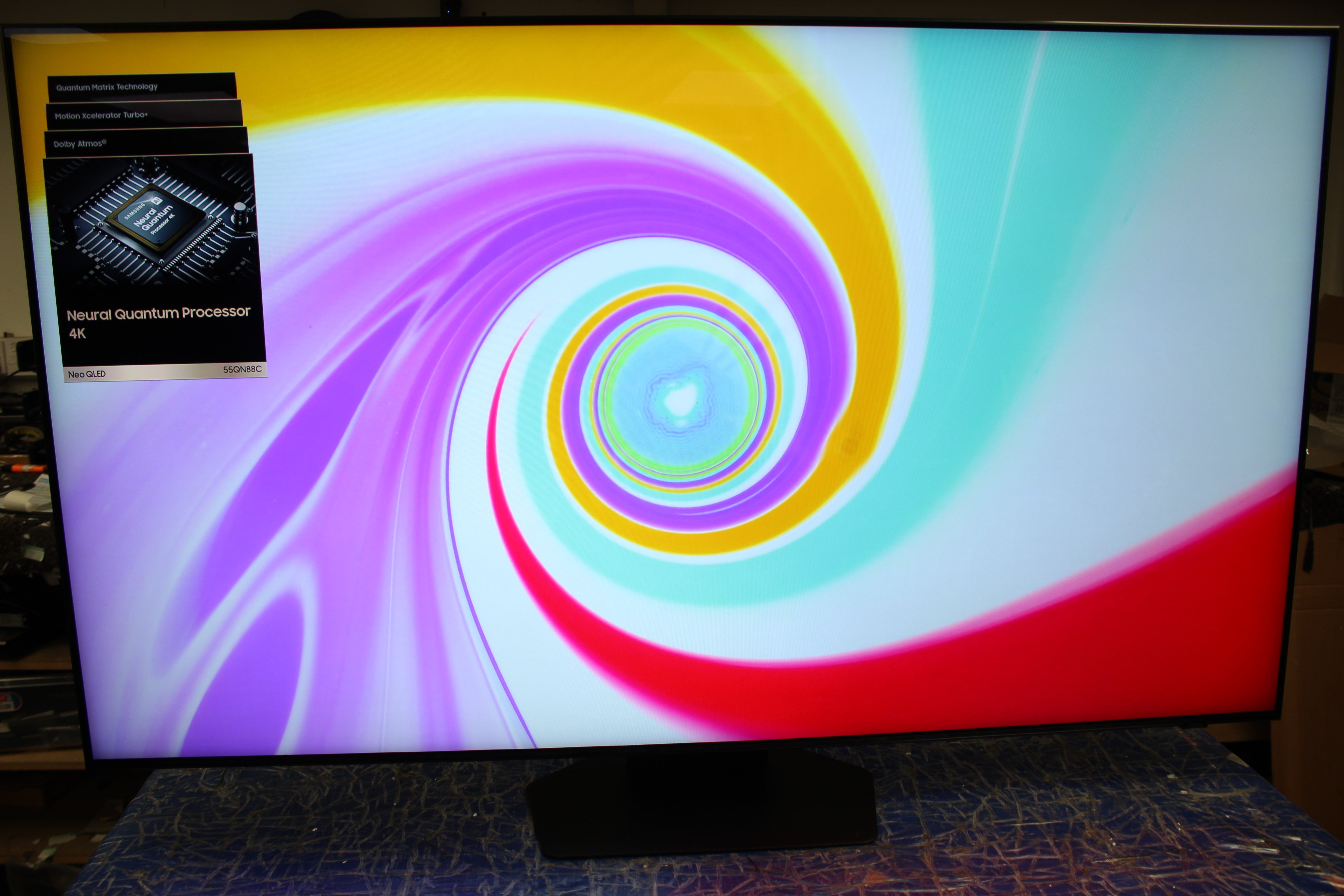 55" Samsung QE55QN88CATXXU Flagship 4K HDR Neo QLED TV - Electronic World TV