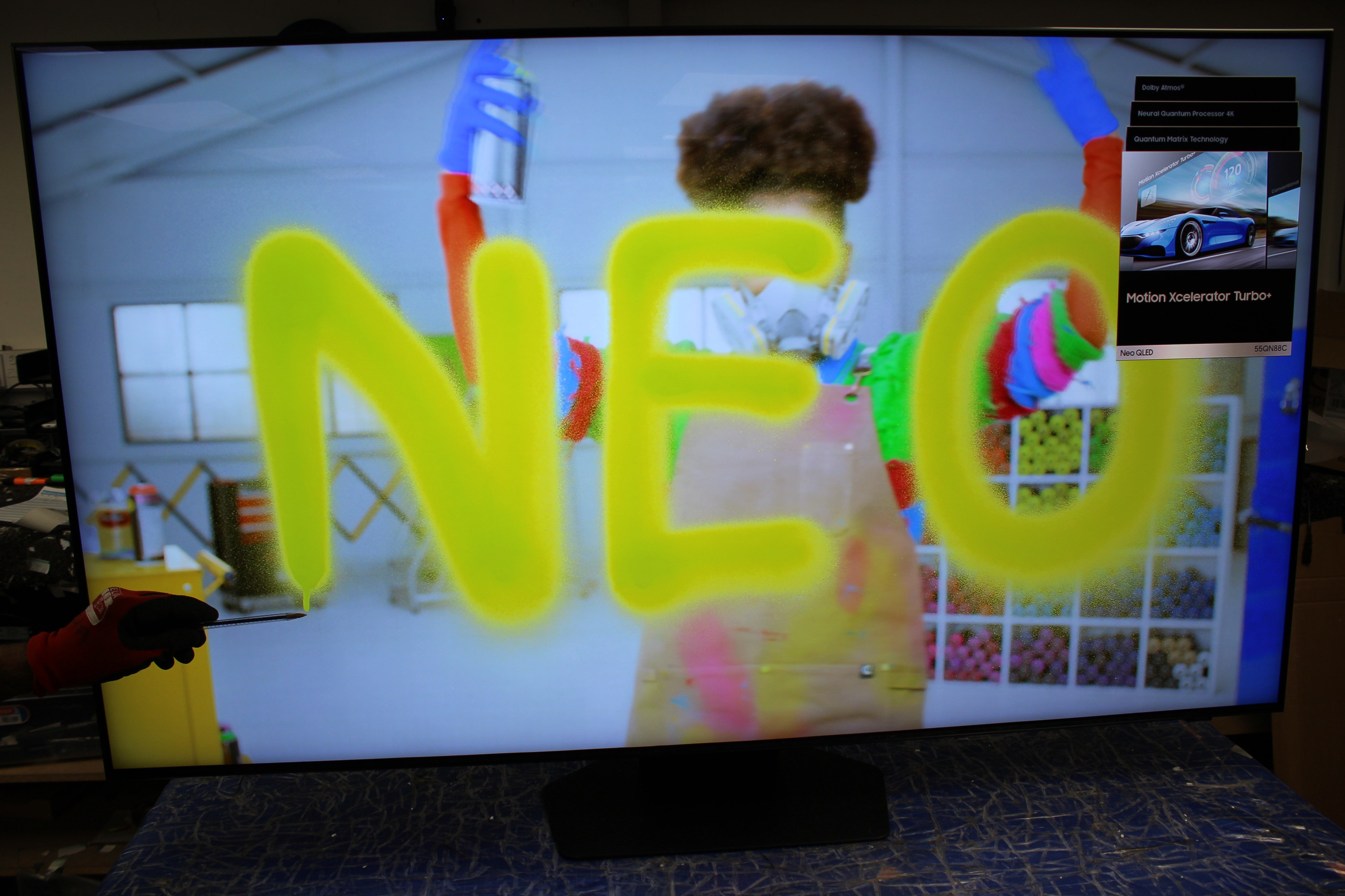 55" Samsung QE55QN88CATXXU Flagship 4K HDR Neo QLED TV - Electronic World TV