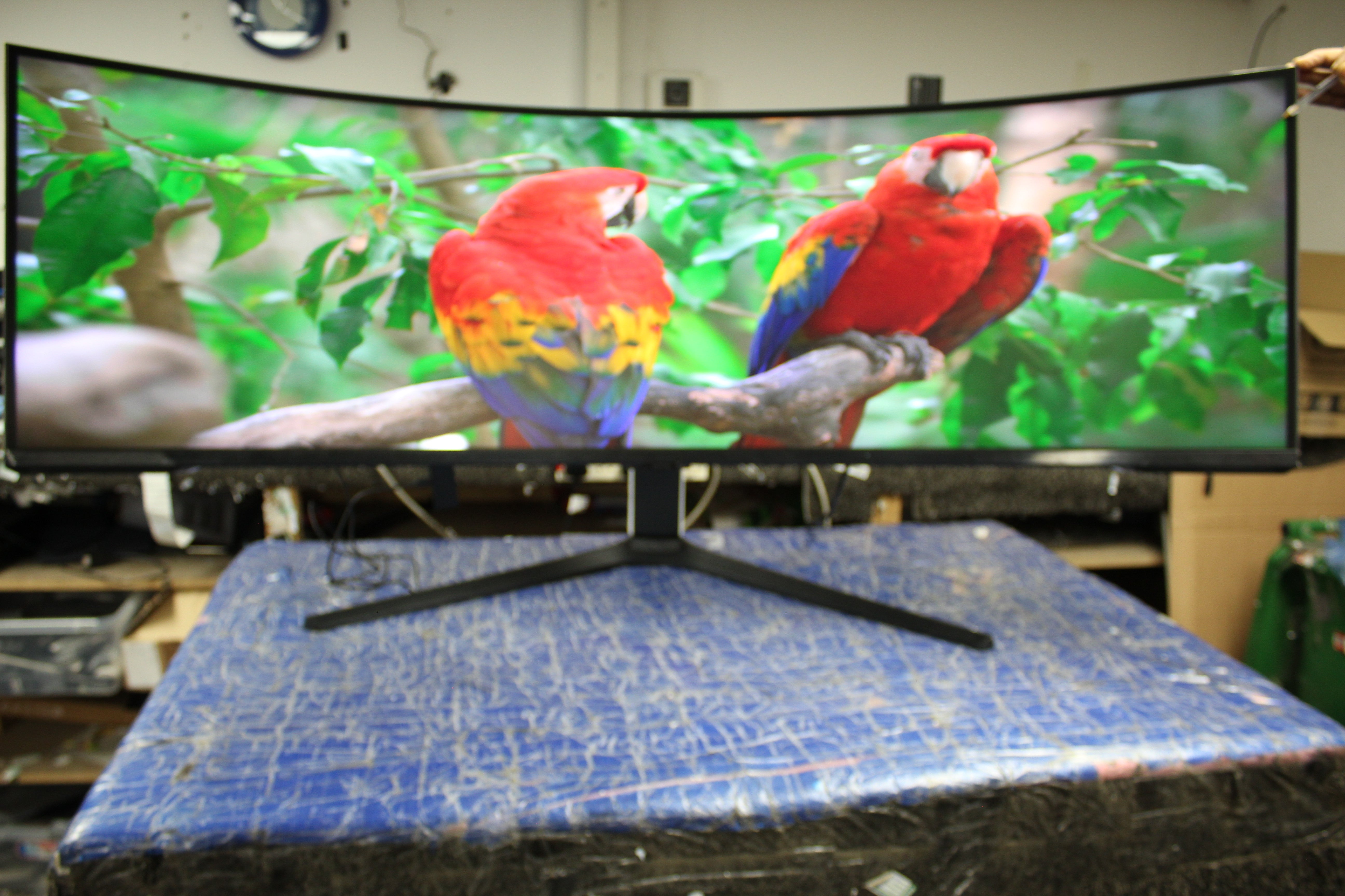 57" Samsung Odyssey LS57CG952NUXXU Curved 4K HDR Gaming Monitor TV - Electronic World TV