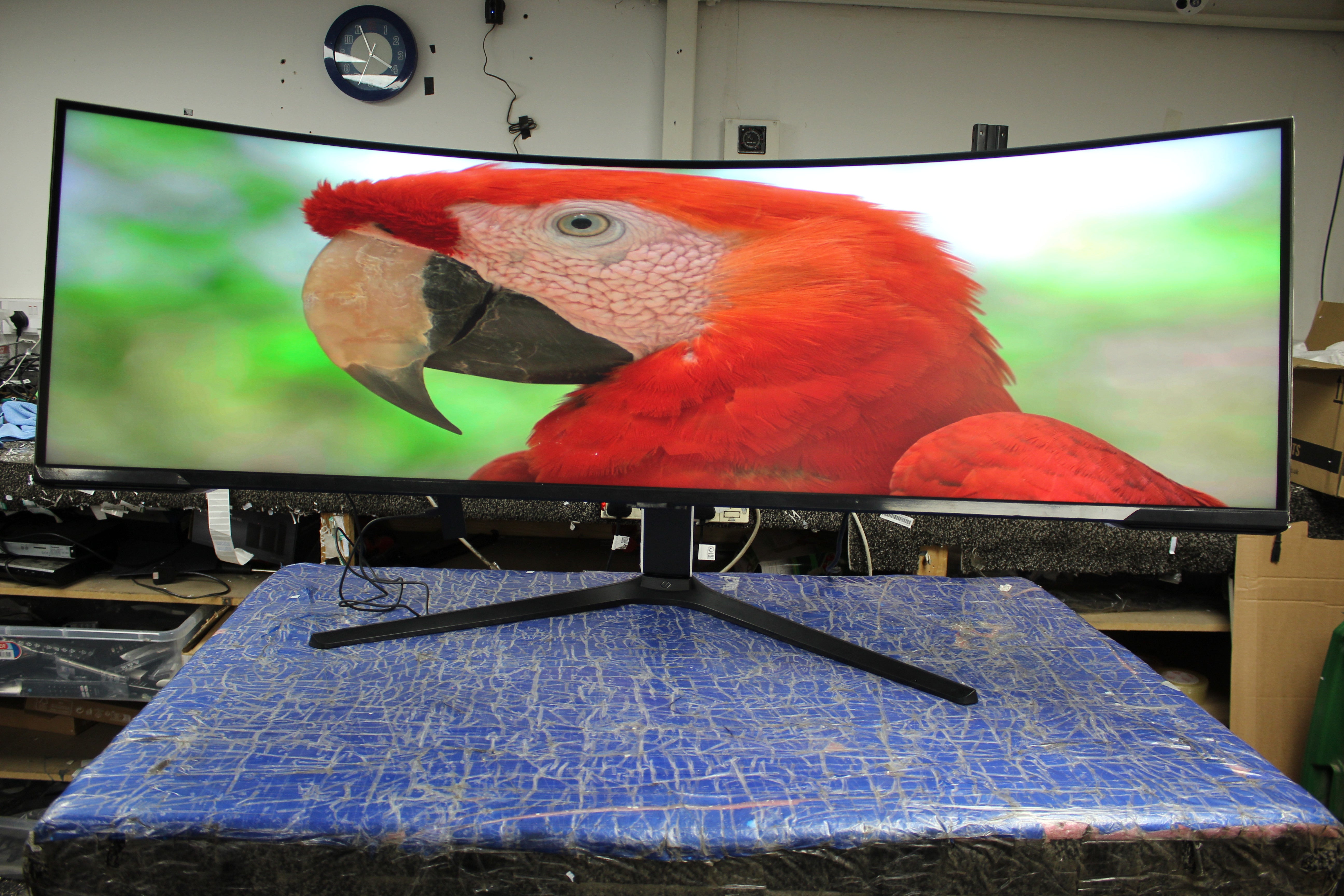 57" Samsung Odyssey LS57CG952NUXXU Curved 4K HDR Gaming Monitor TV - Electronic World TV