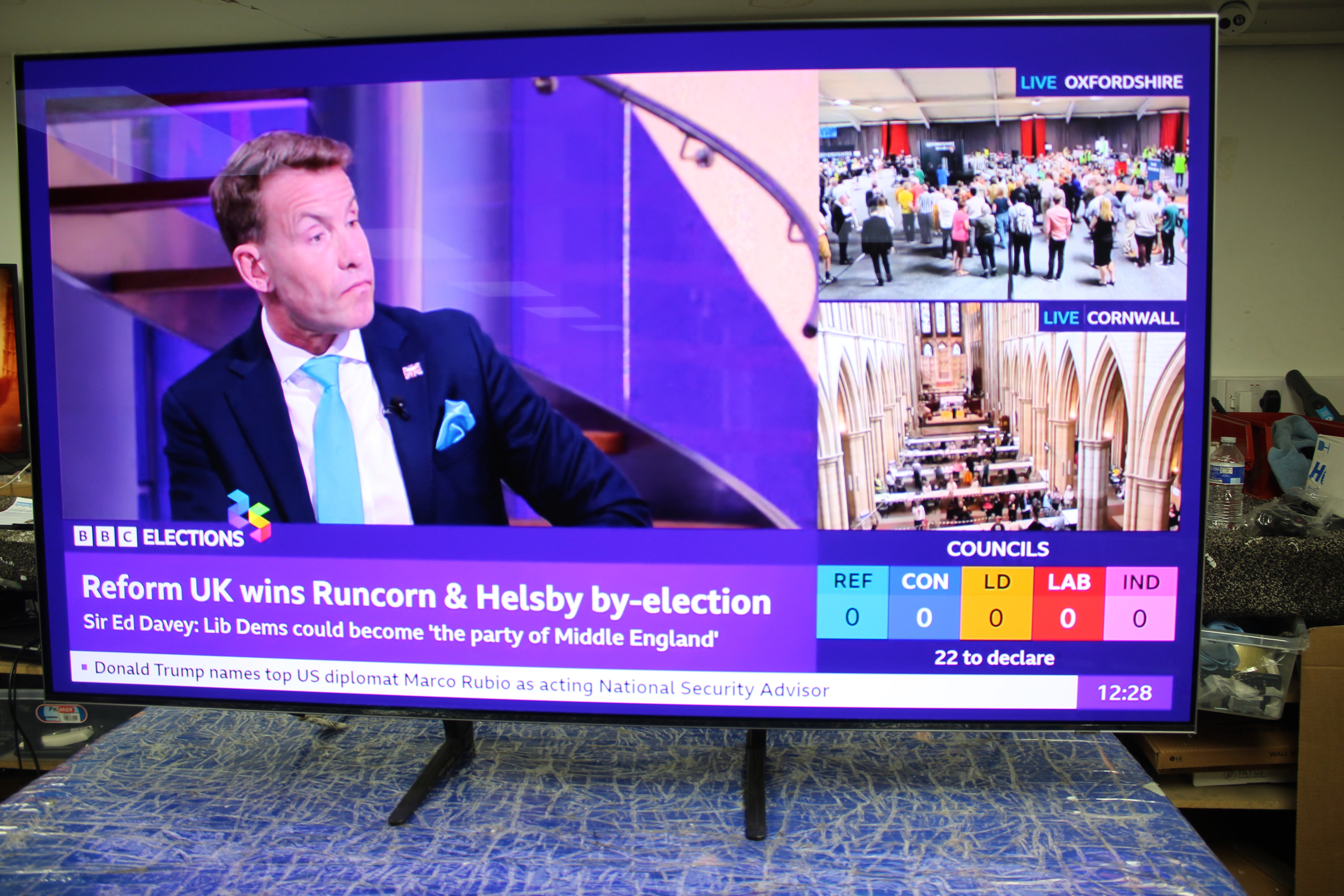 55" Samsung QE55S90CATXXU Flagship 4K HDR Quantum Dot OLED TV - Electronic World TV